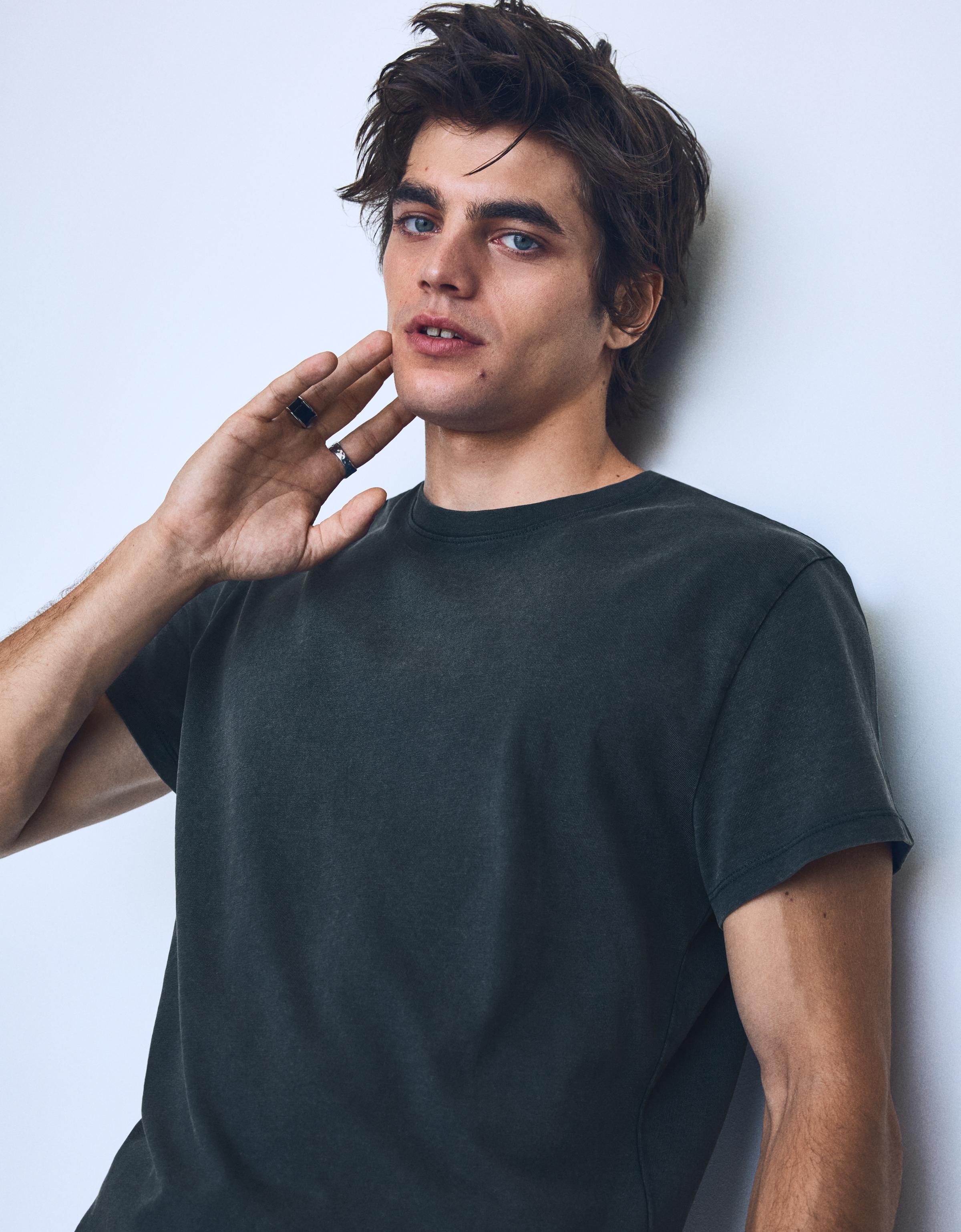 Short sleeve T-shirt — Dark blue