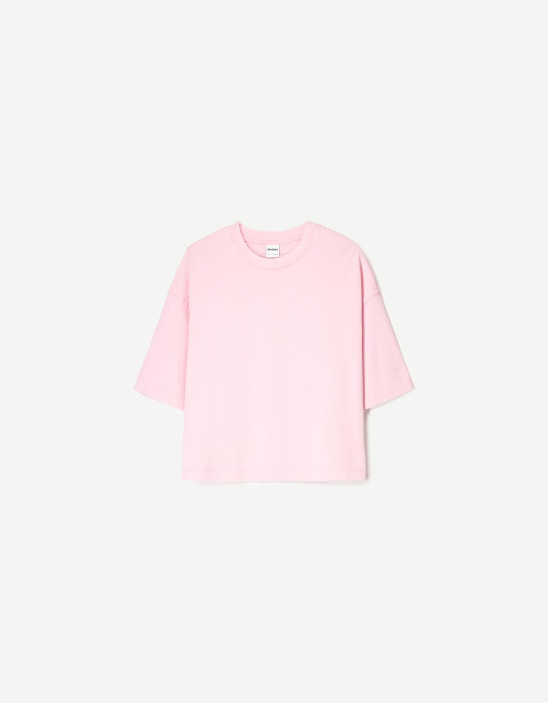 Heavy cotton boxy fit short sleeve T-shirt