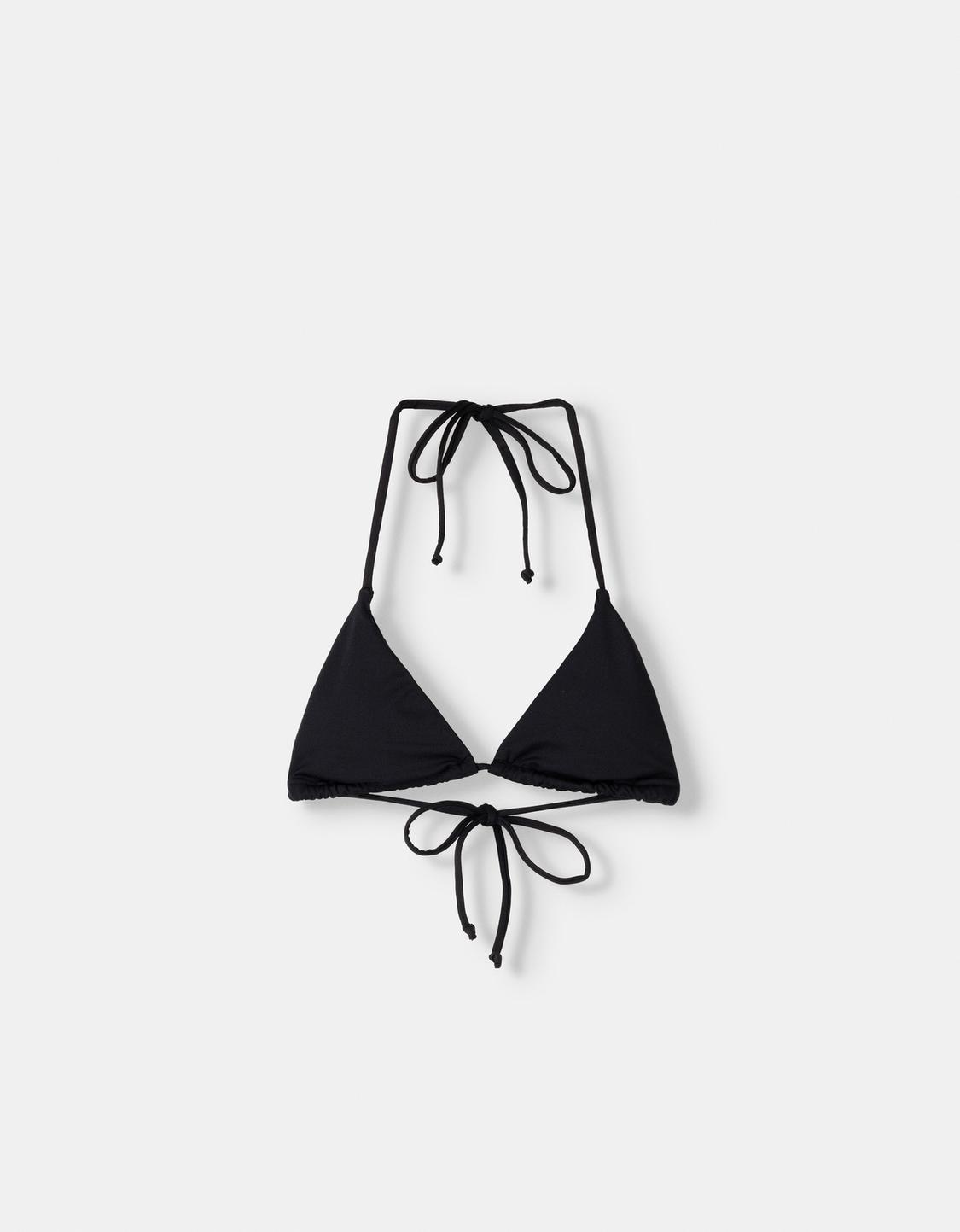 Triangle bikini top