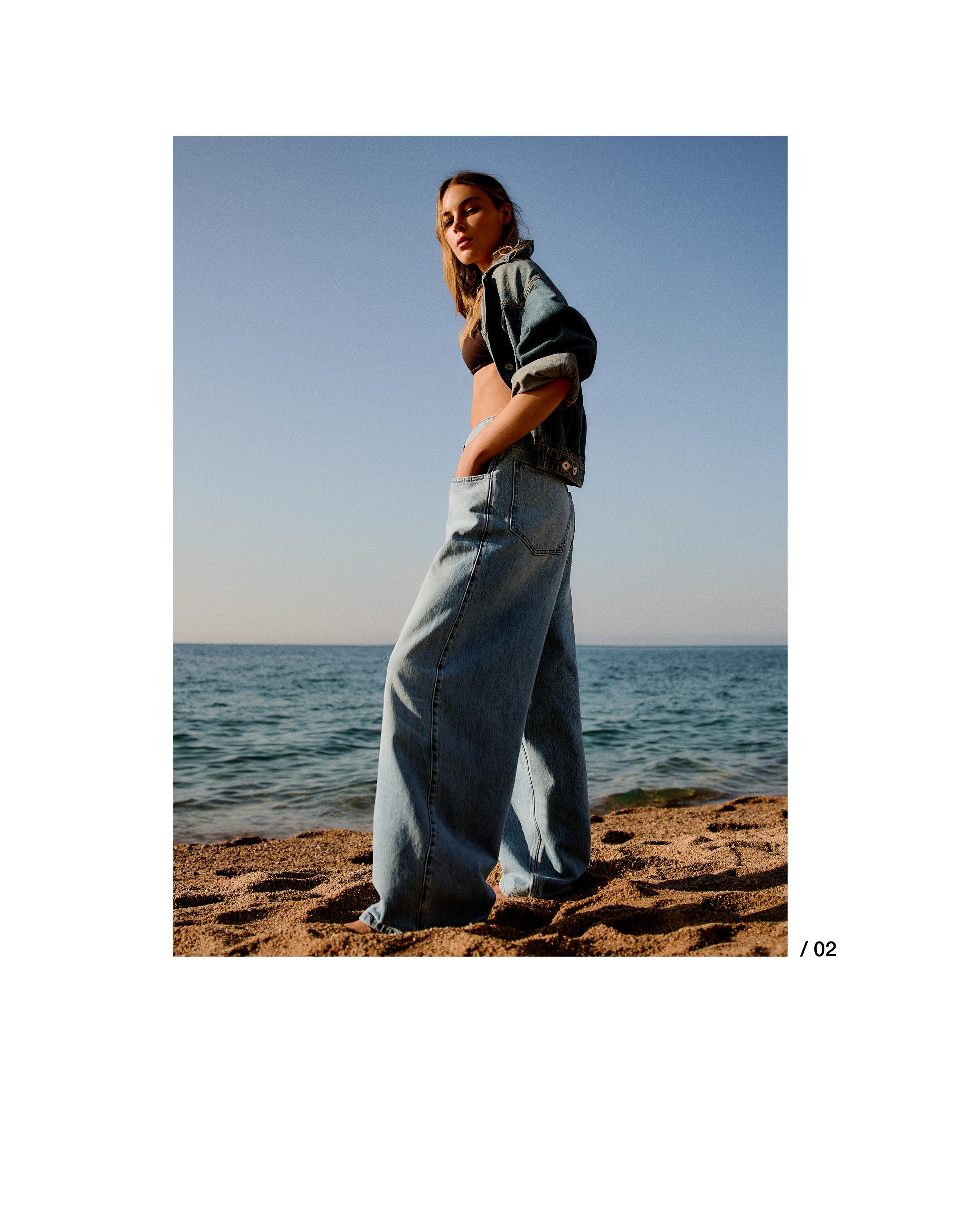 Super baggy jeans — Light blue