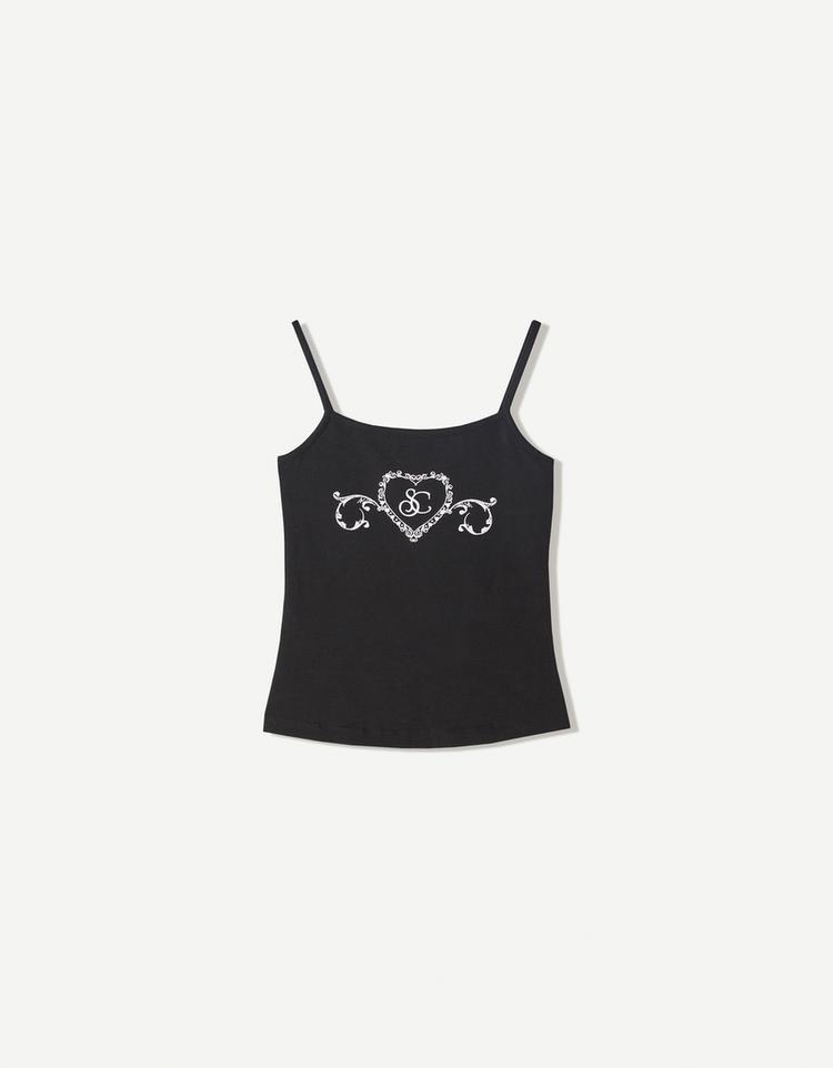 Strappy Sabrina Carpenter top