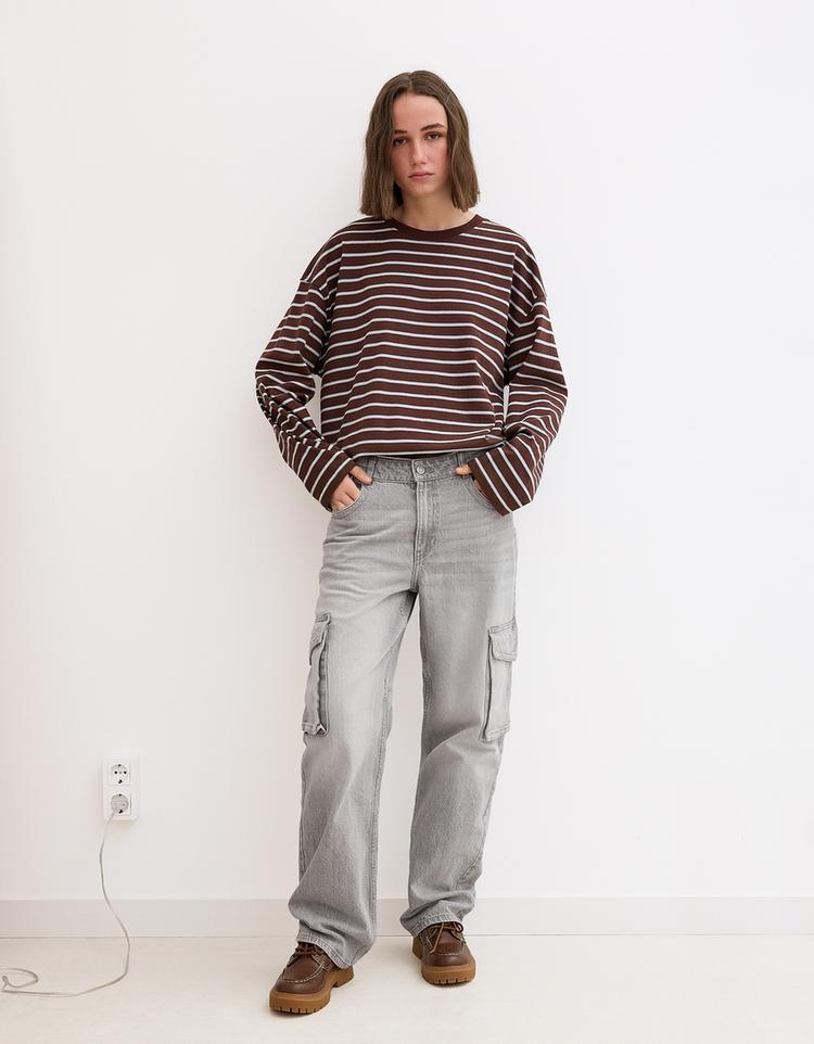 Straight kargo jean