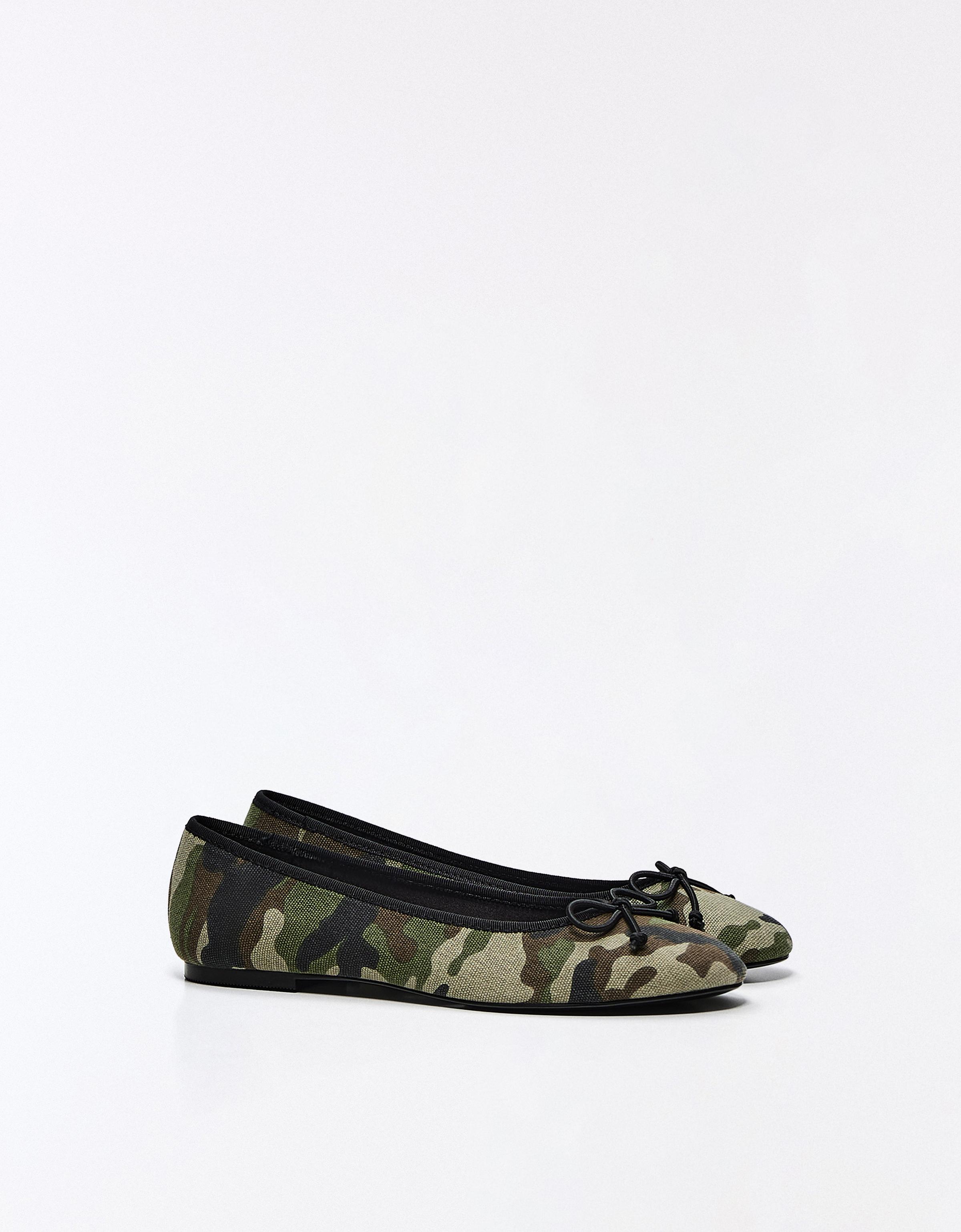 BOW BALLERINAS — Camouflage