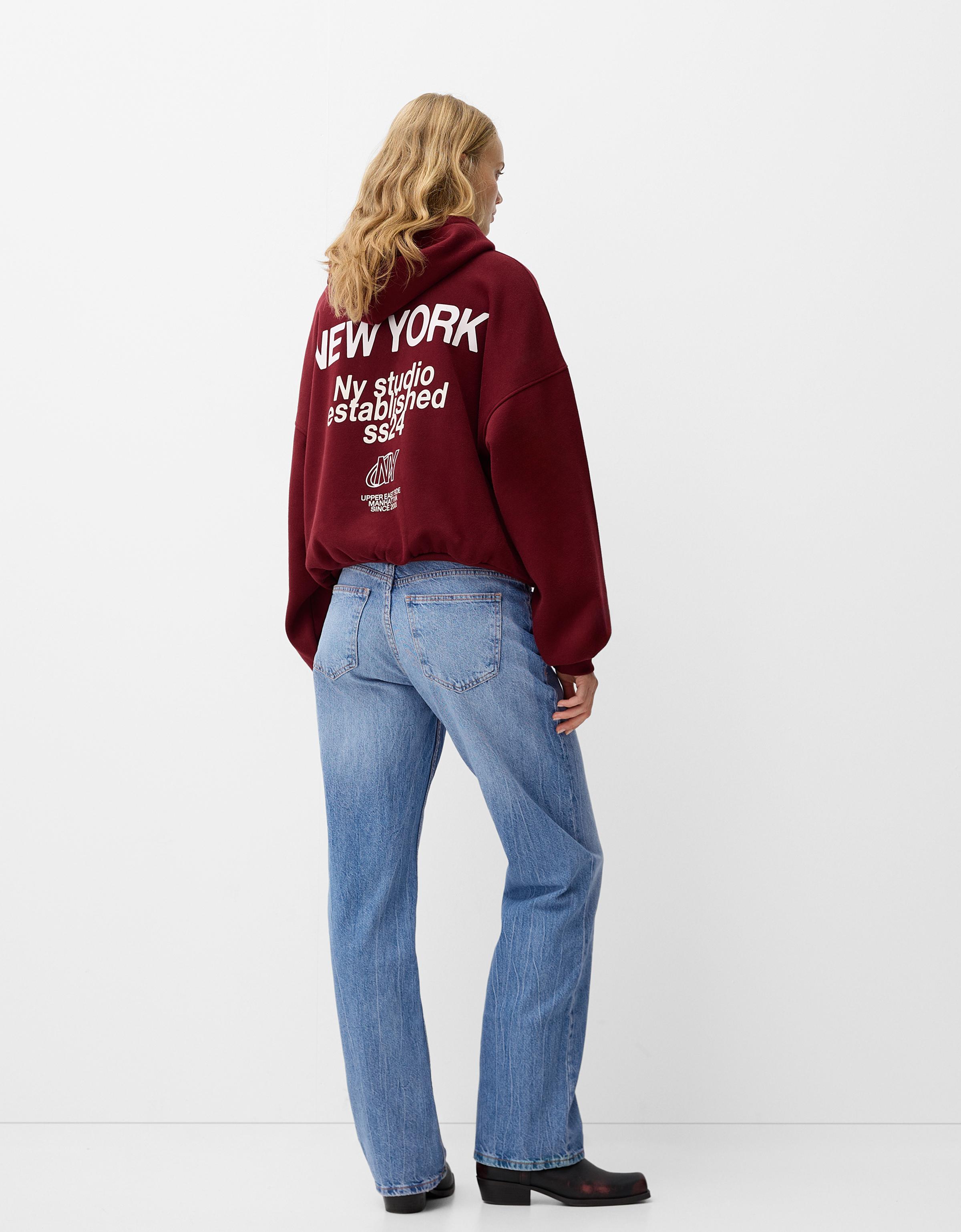 Straight fit jeans Women Bershka