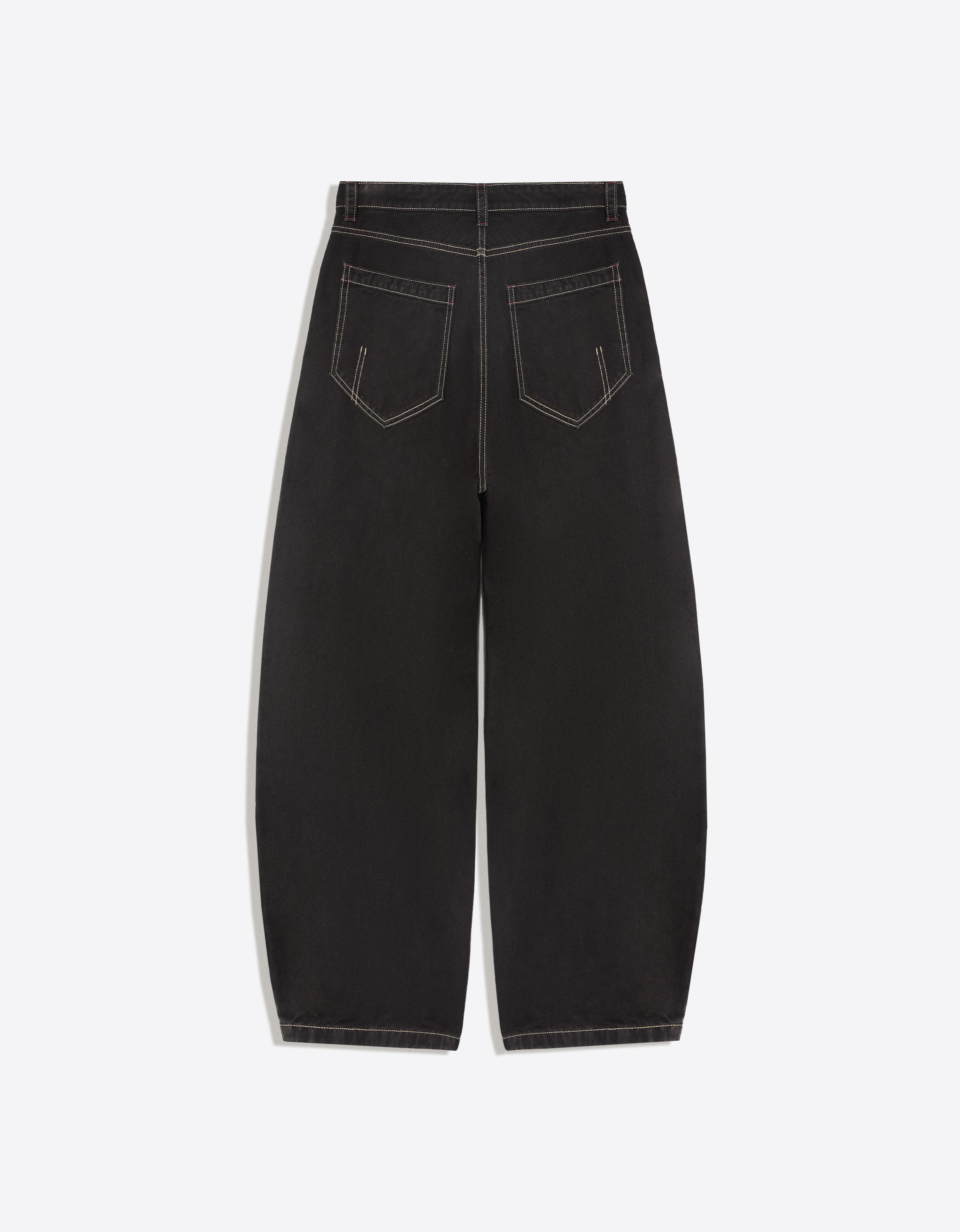 Barrel fit jeans — Black