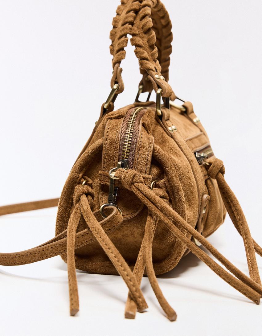 Mini bowling bag-Camel