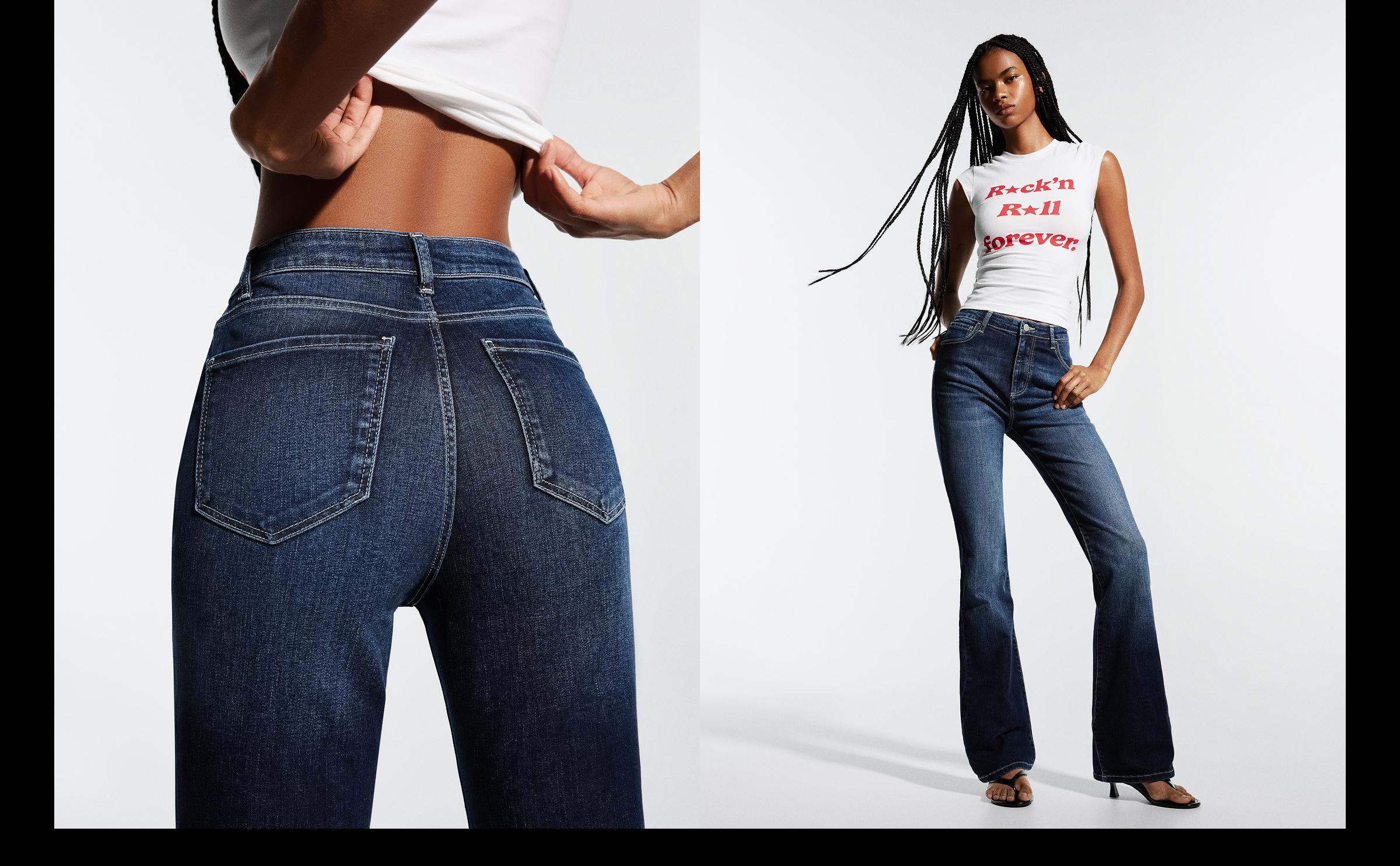 Flared jeans — Blue