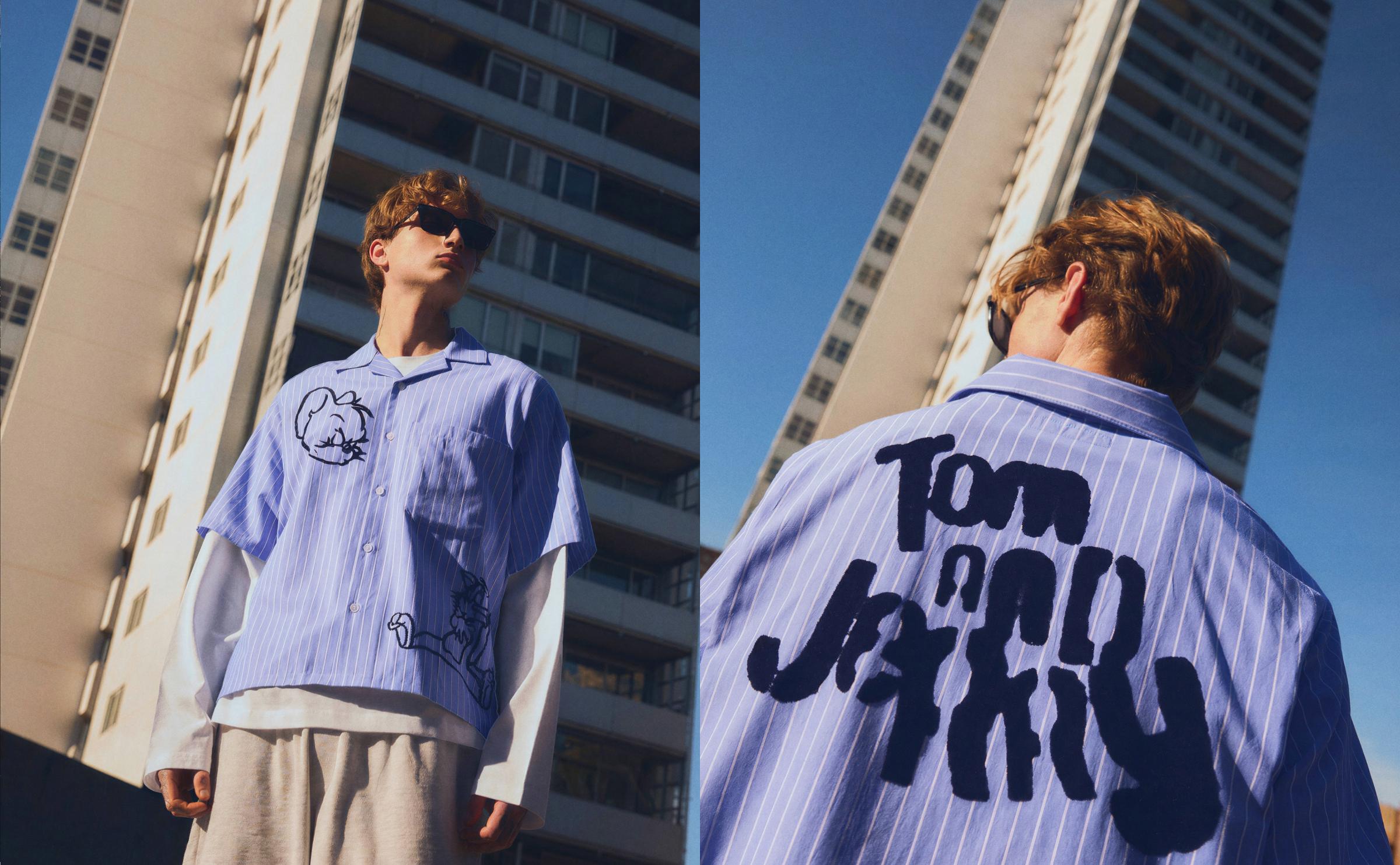 Kısa kollu Tom & Jerry gömlek - Görsel 17