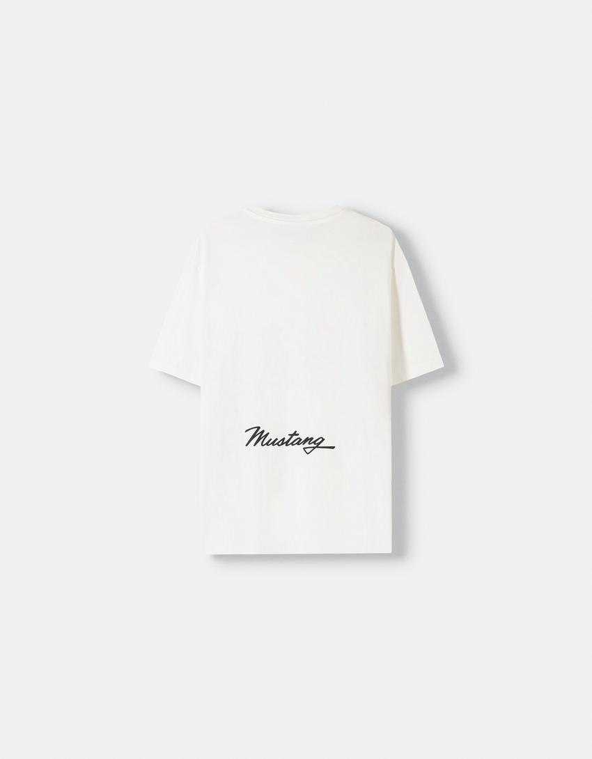 Ford short sleeve T-shirt-White-6