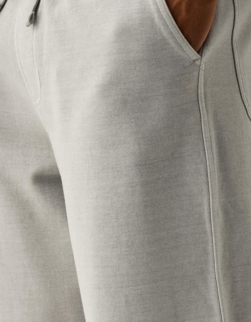 Calças wide leg efeito lavado-Verde-5