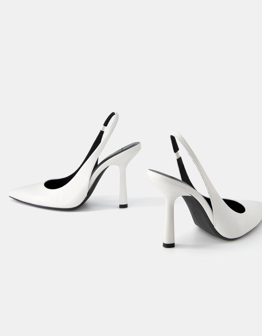 خف بكعب رفيع-أبيض-3