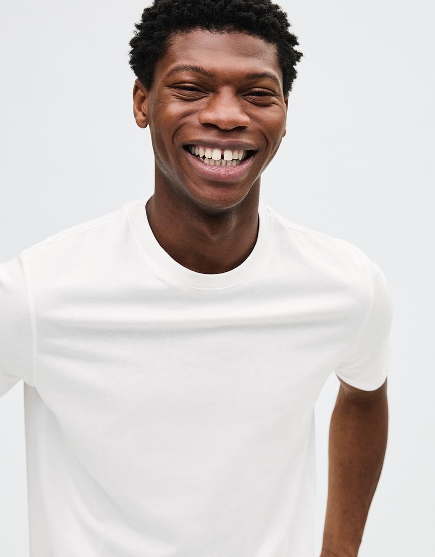 short sleeve T-shirt-White