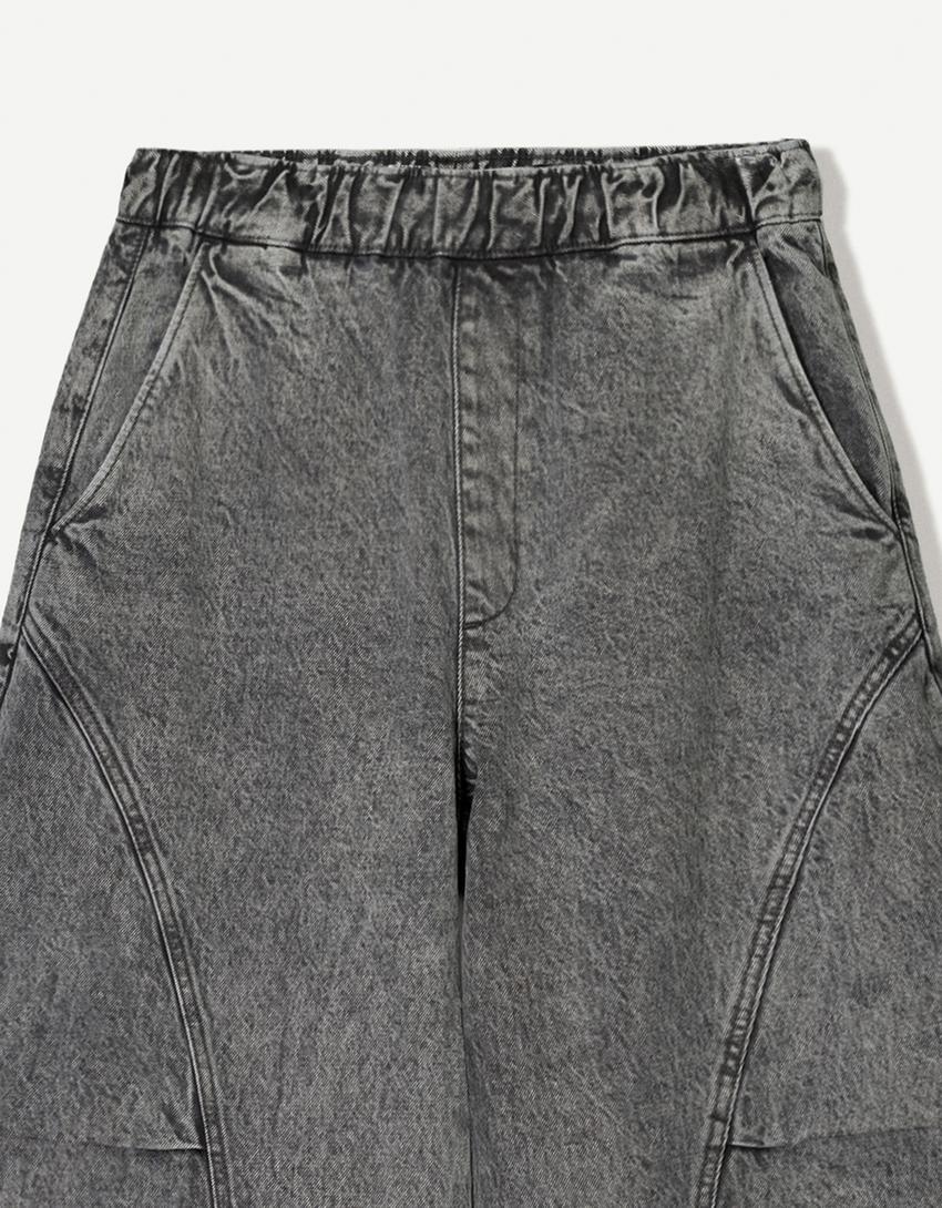 Skater trousers-Black-2