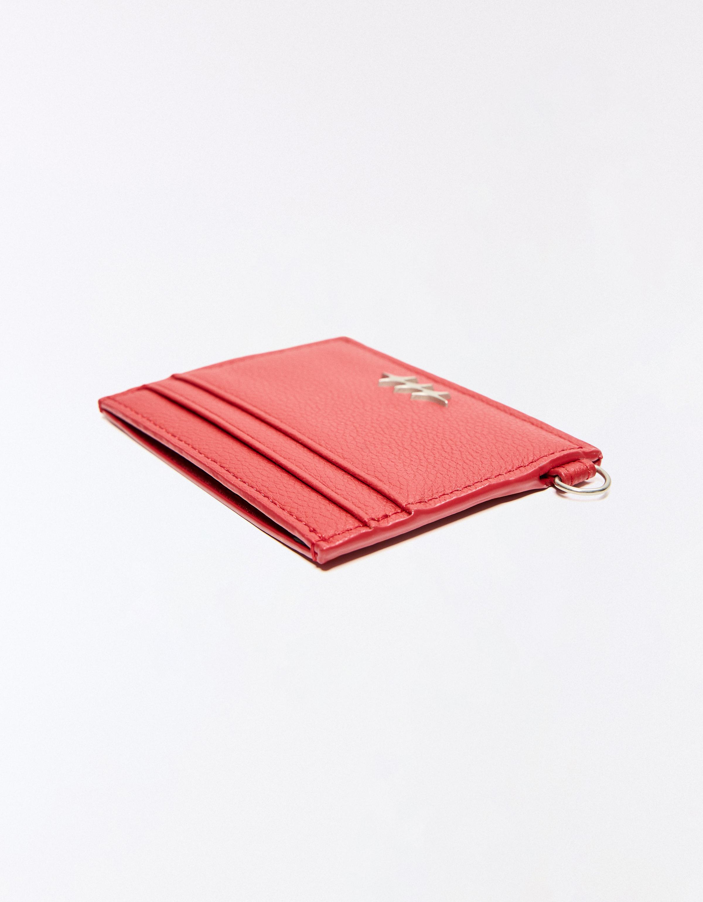 Star card holder — Red