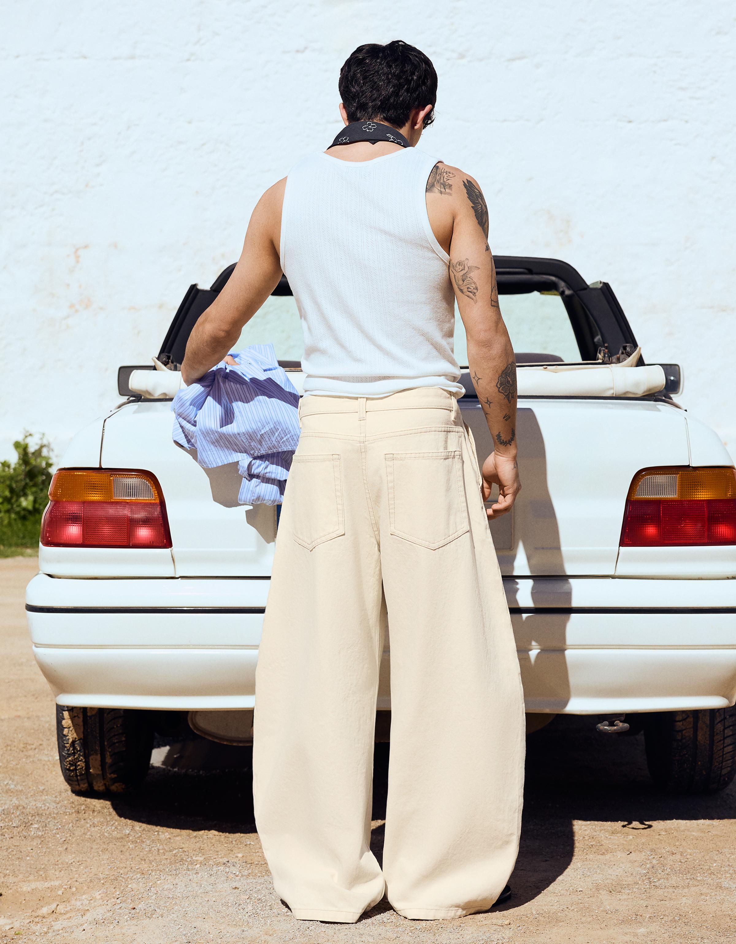 Piliseli barrel fit jean