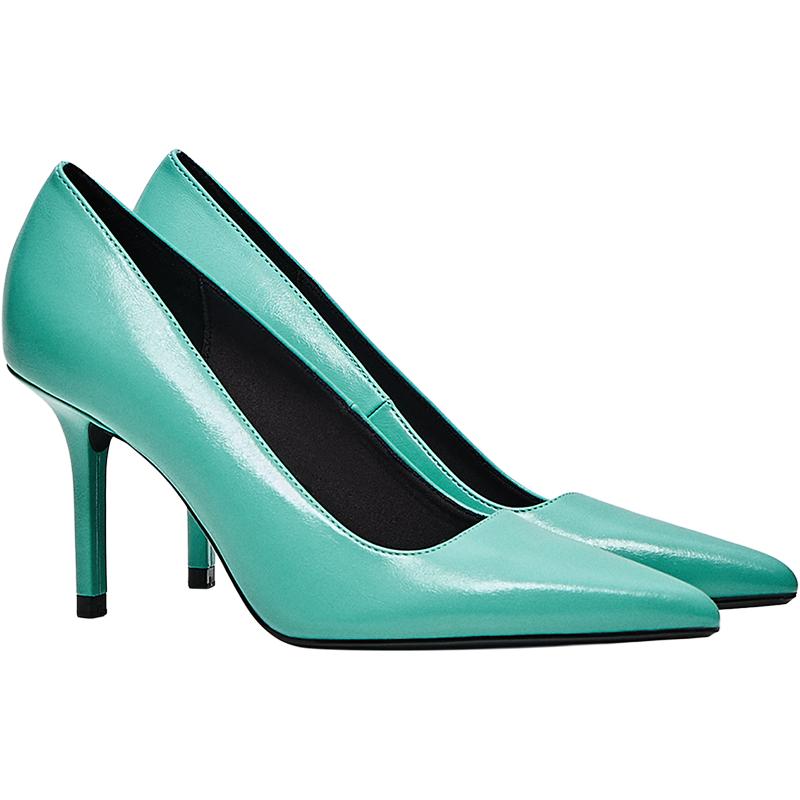 High-heel shoes — Turquoise
