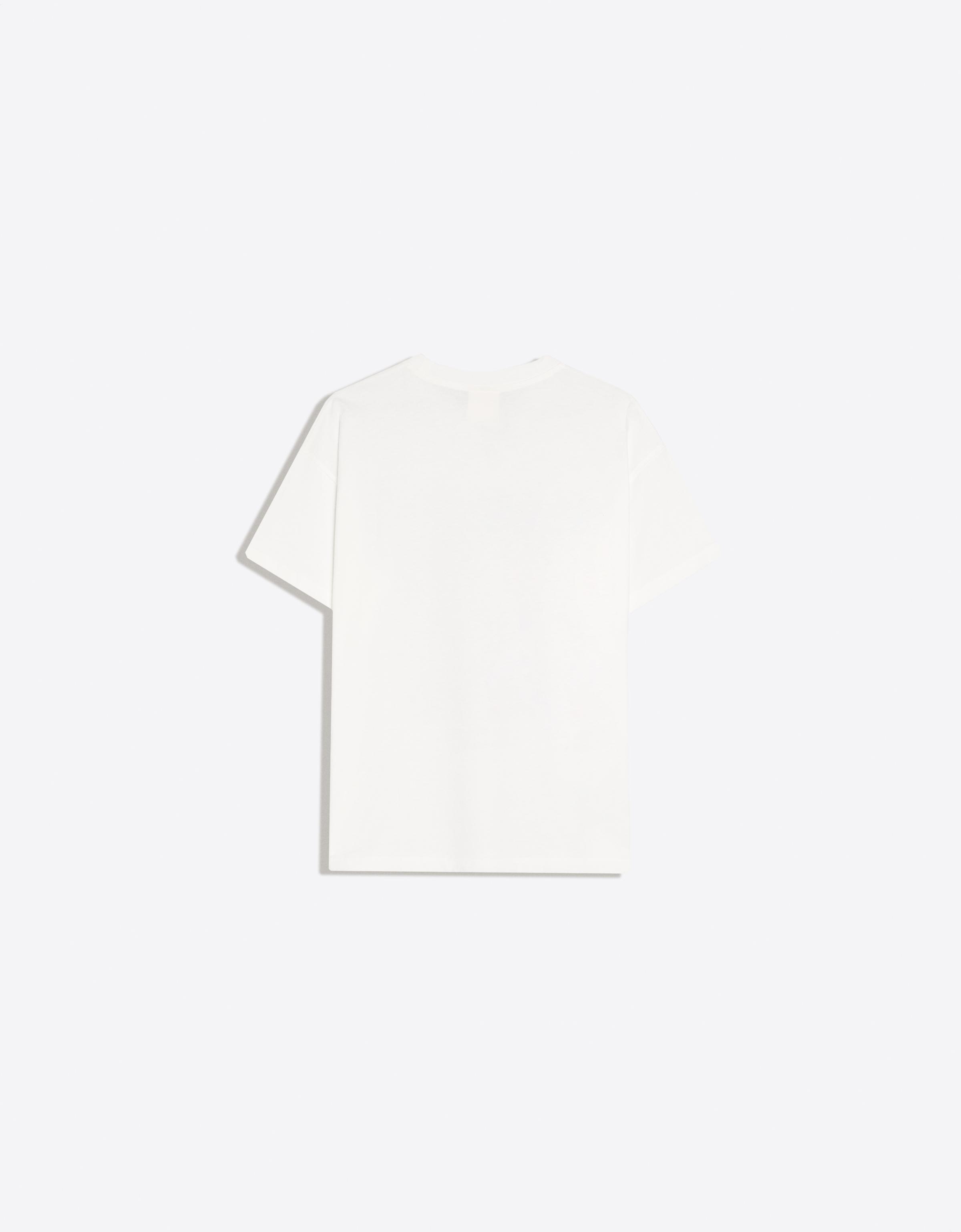 GRACIE ABRAMS short sleeve oversize T-shirt — Off white