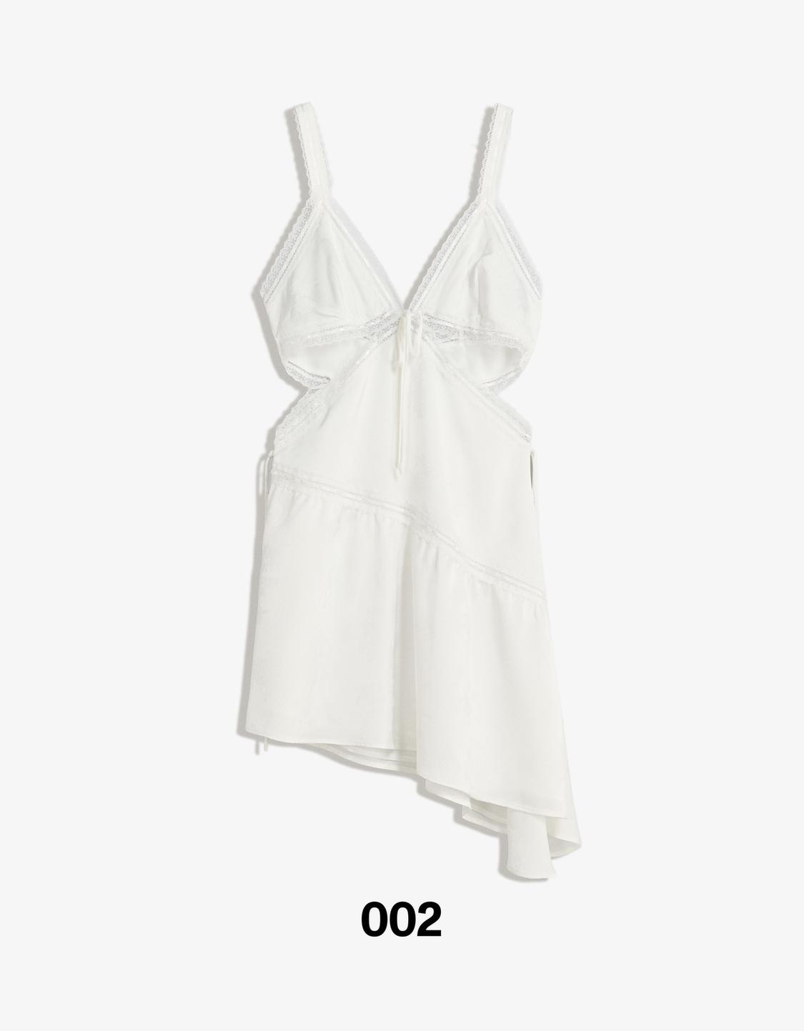 Jacquard mini dress