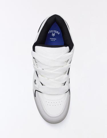 ZOO YORK SKATE TRAINERS — WHITE 4