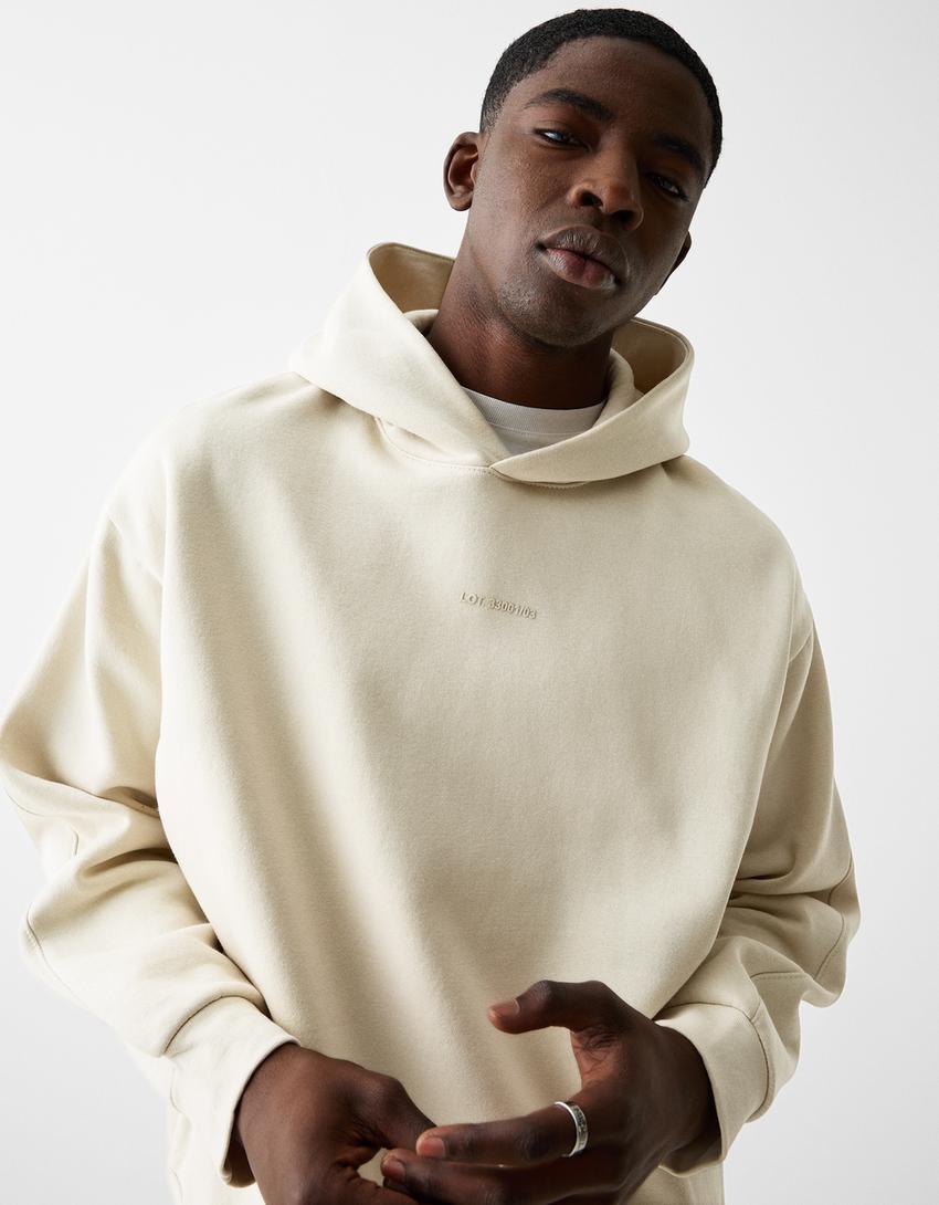 Sweatshirt capuz boxy fit-Gelo-2