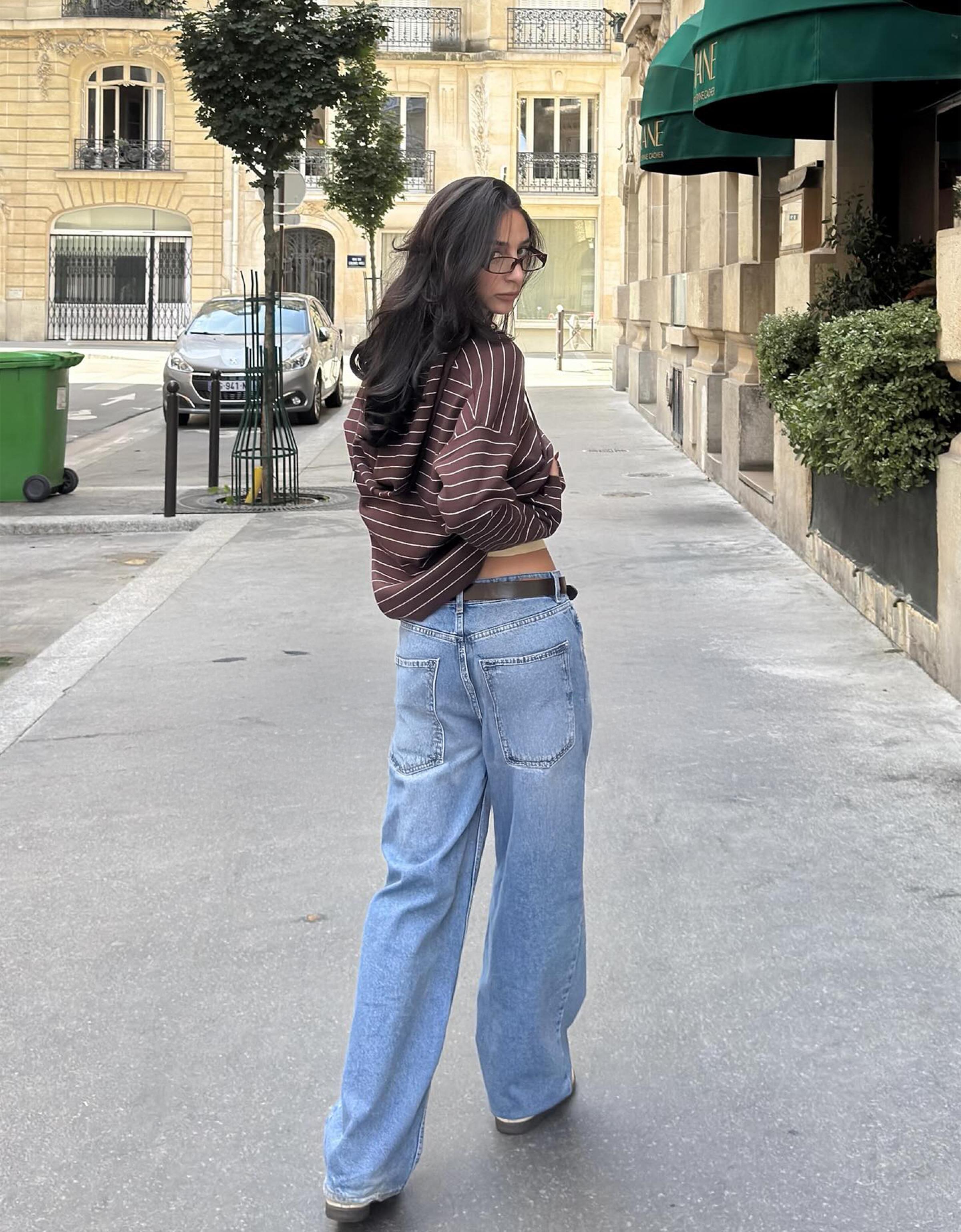 Buckle belt — Brown