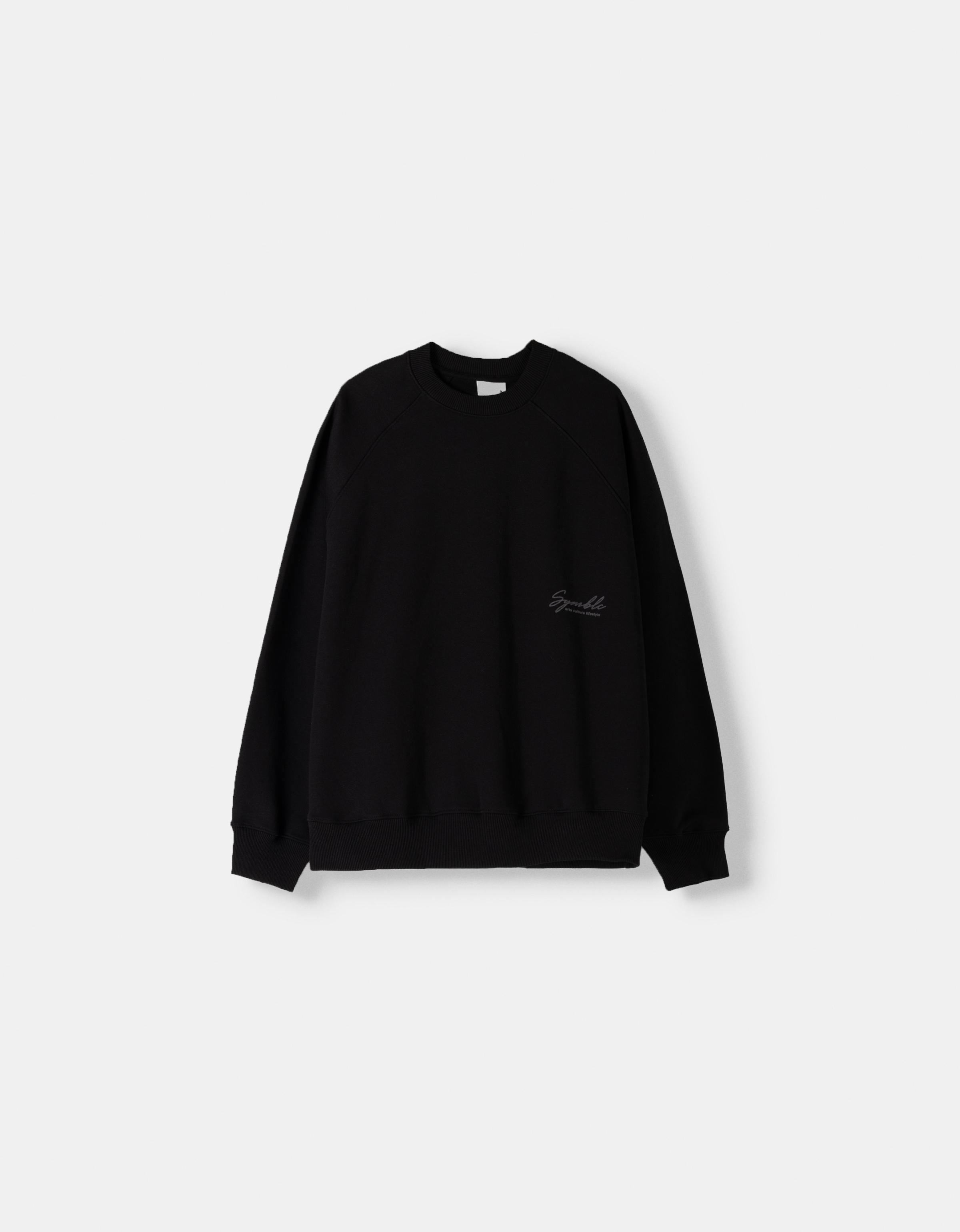 Crew neck sweatshirt Men Bershka