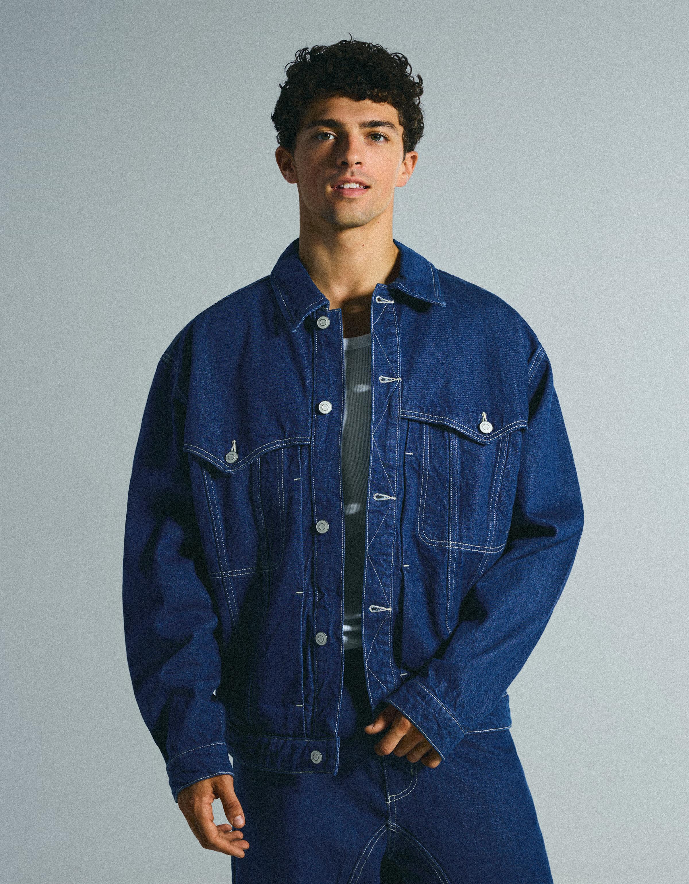 Denim jacket — Navy