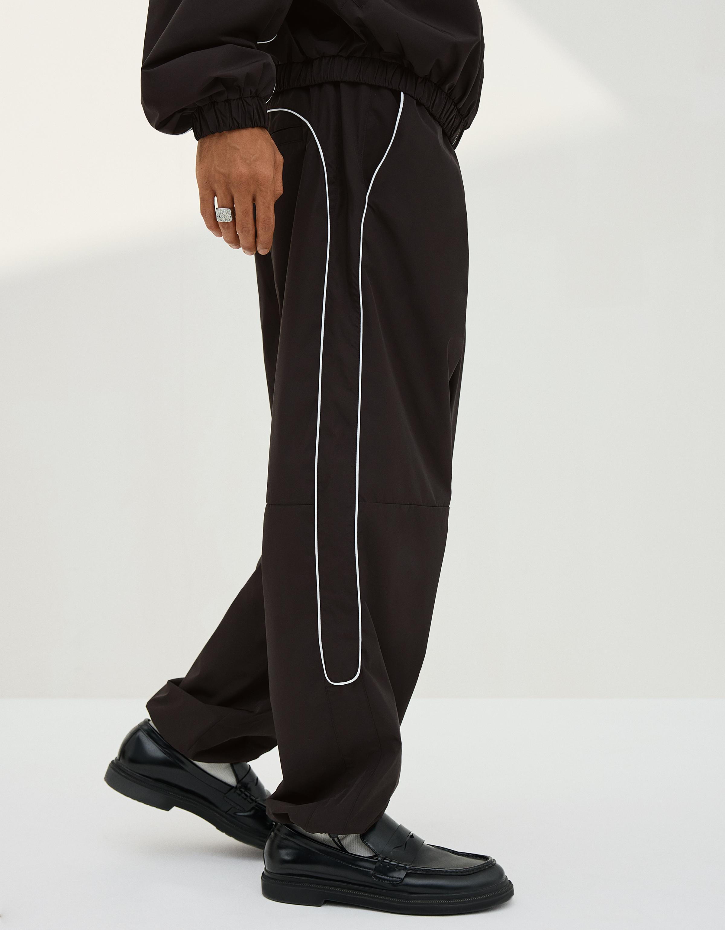 Süper baggy fit teknik pantolon - Görsel 64