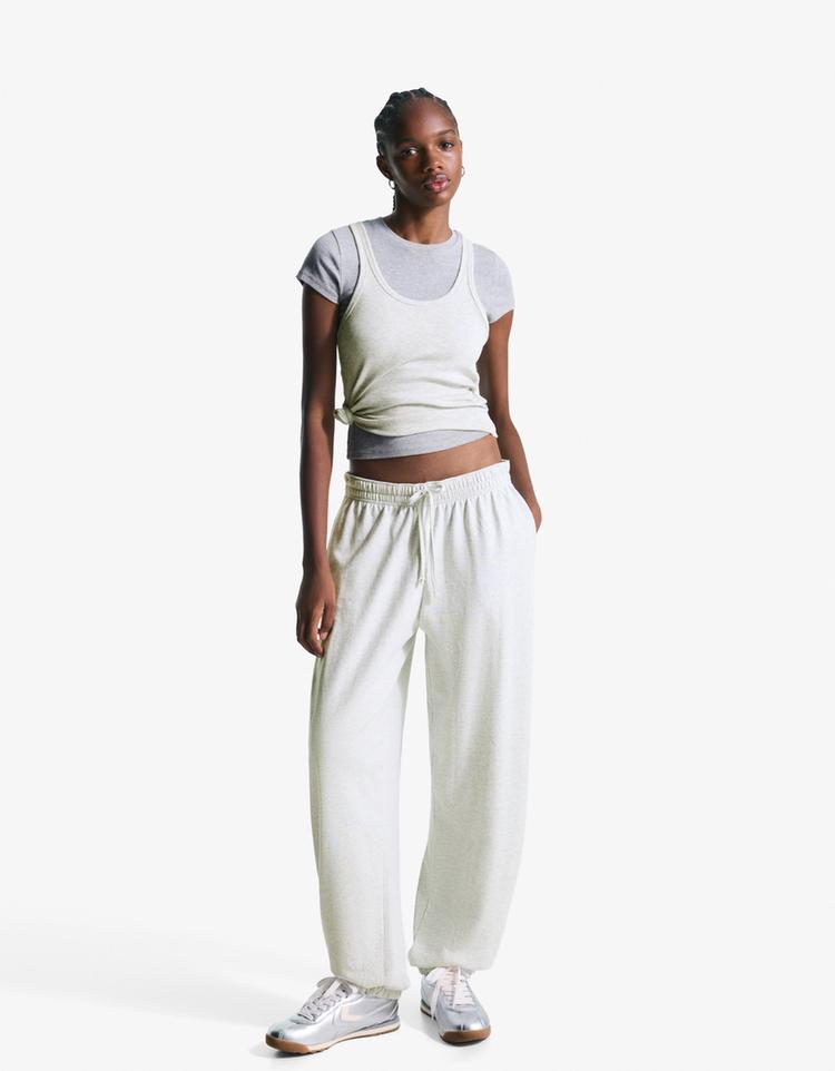 Pamuklu jogger pantolon