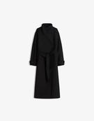 Long turtleneck coat