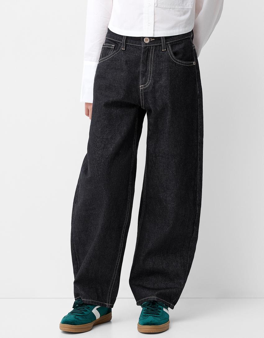 Balloon fit jeans - BSK Teen | Bershka