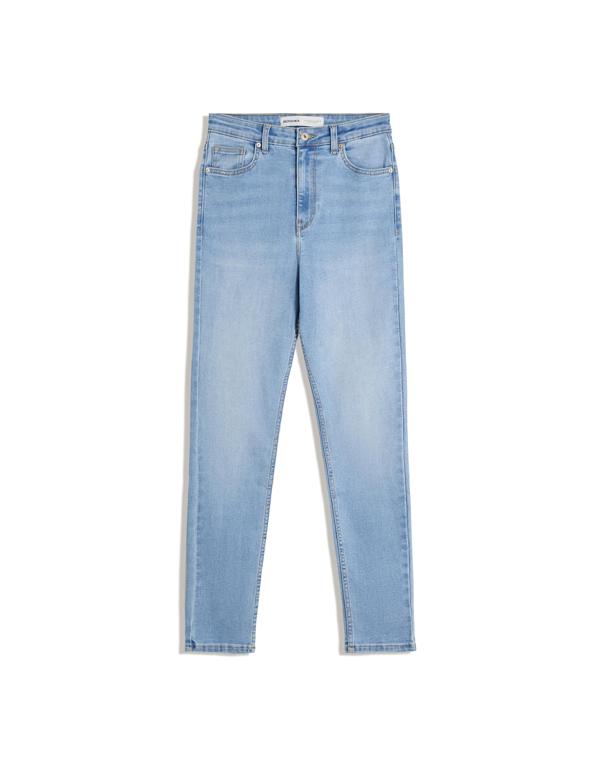 Skinny fit yüksek bel jean - Görsel 44