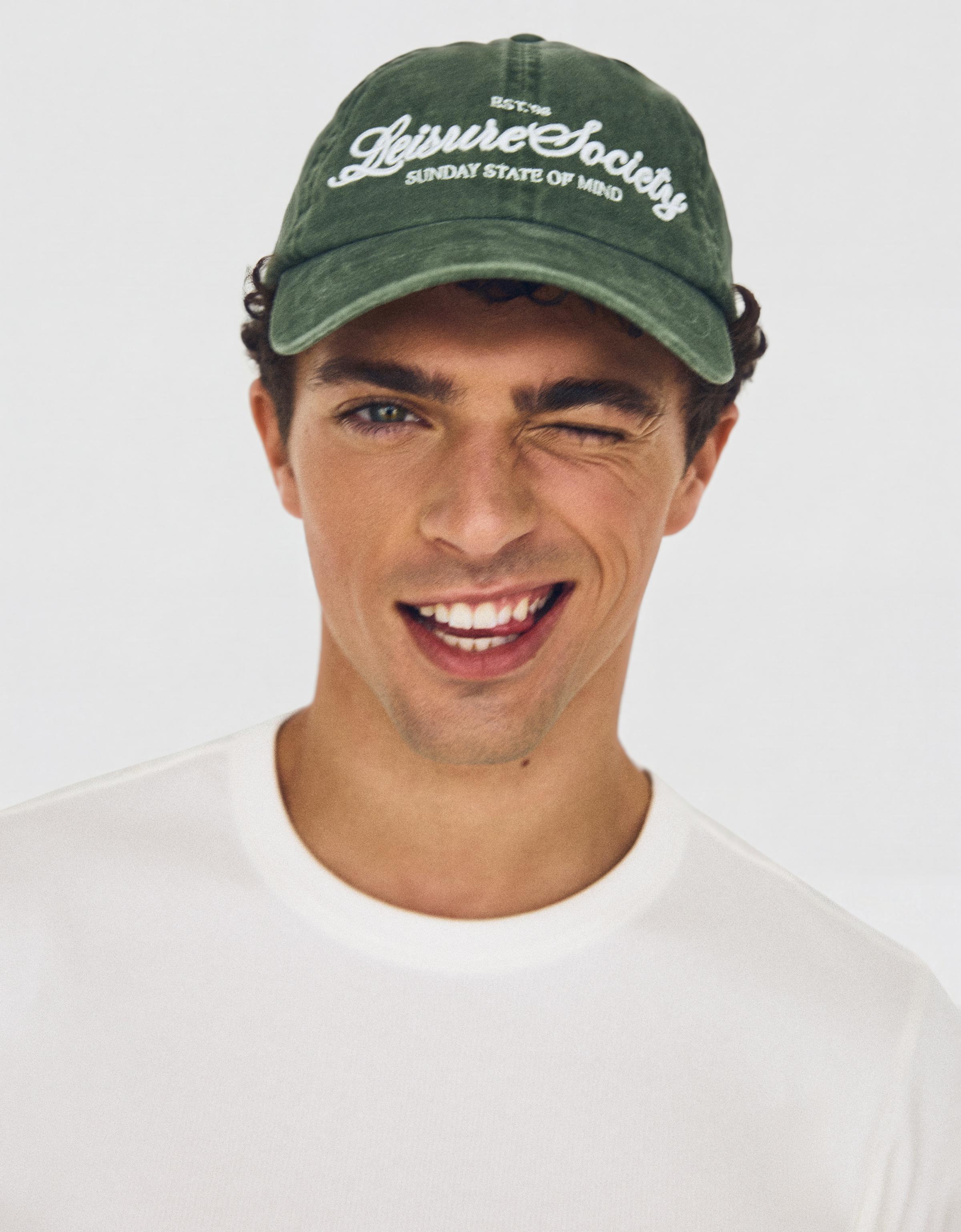 Slim fit ribbed T-shirt — White