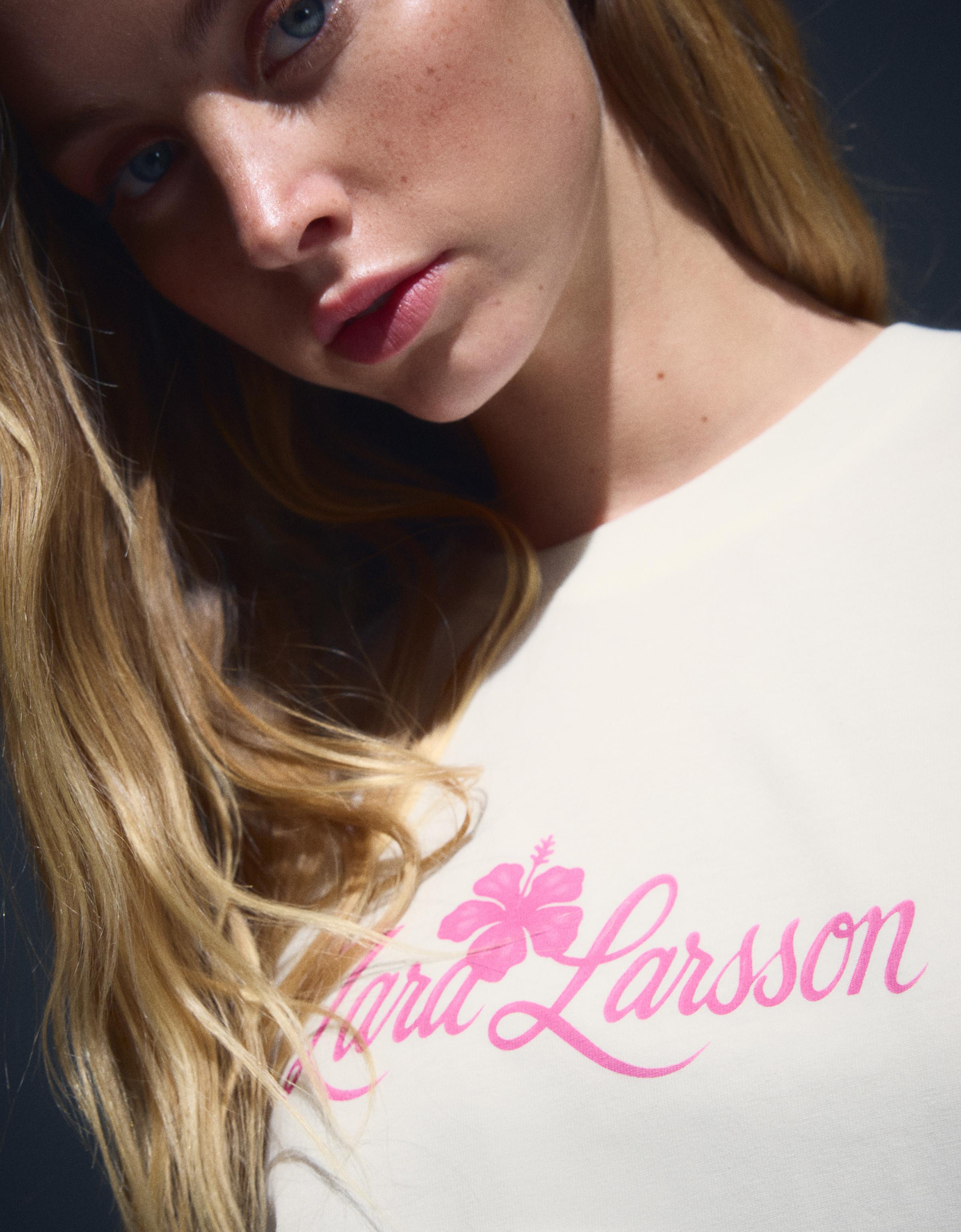 Zara Larsson print T-shirt
