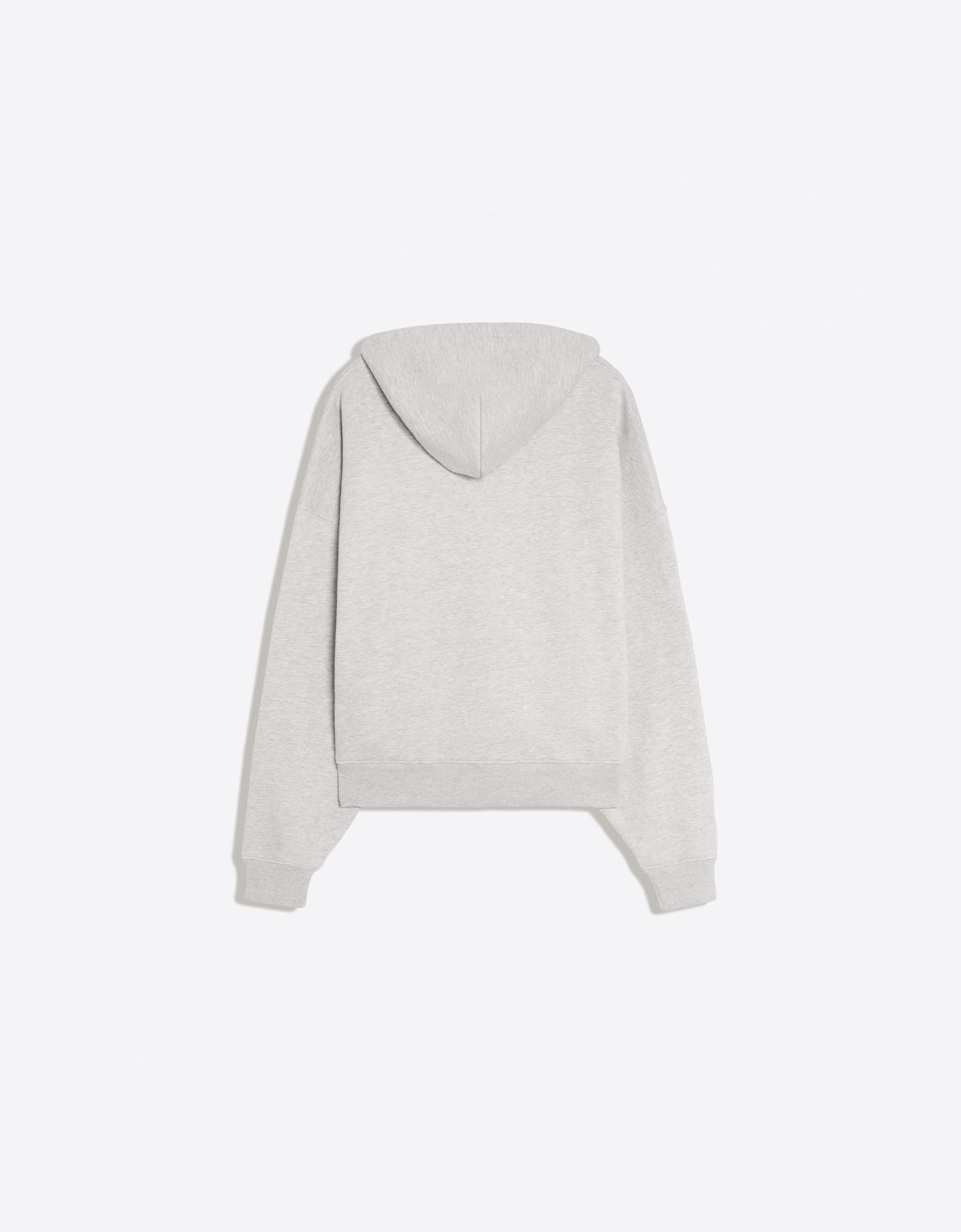Bershka Yıkama efektli baskılı kapüşonlu sweatshirt