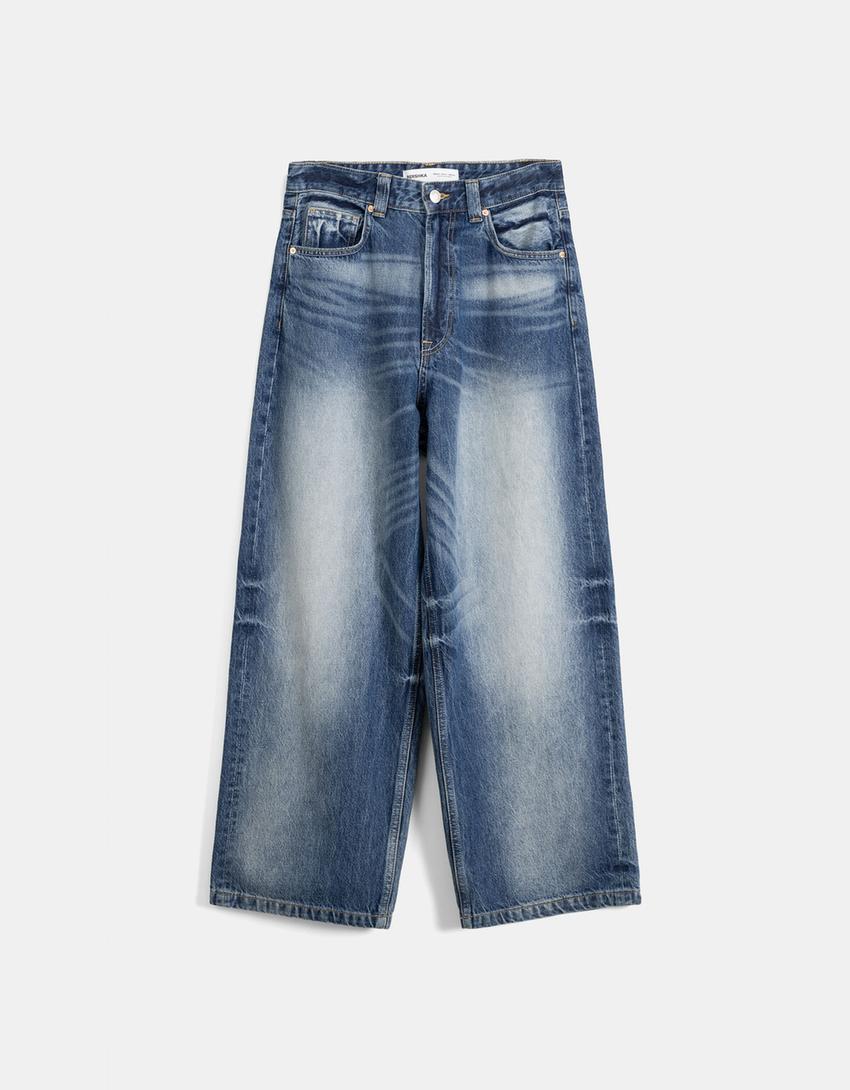 Jeans super baggy-Azul-4