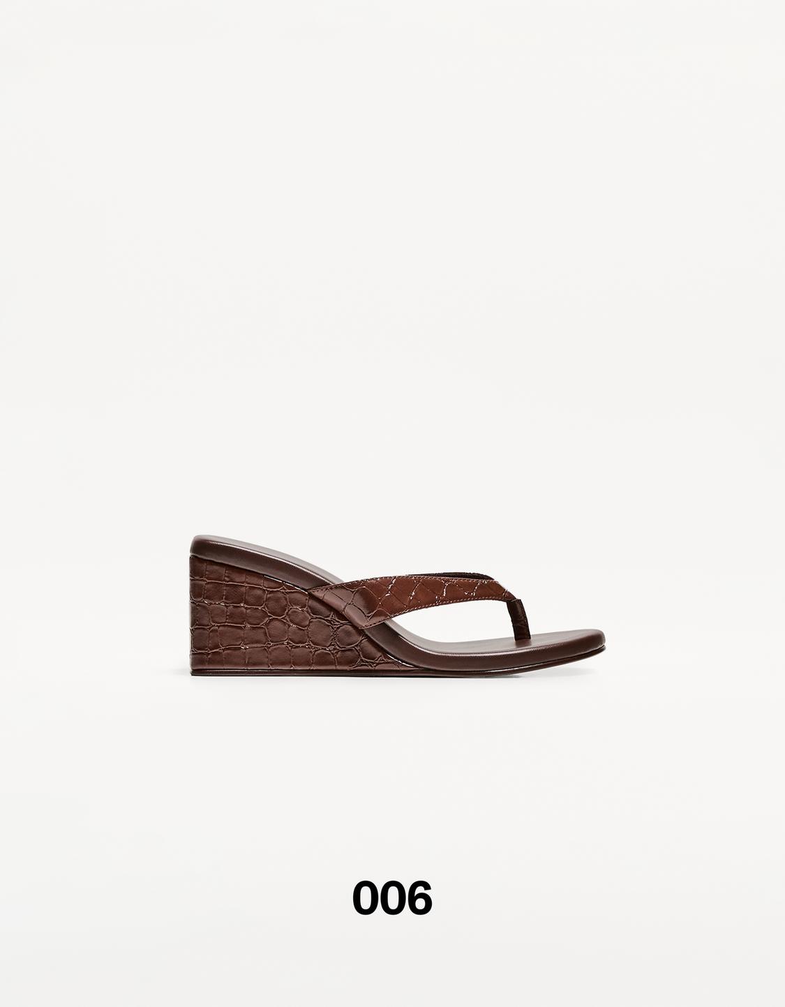 Wedge heeled sandals