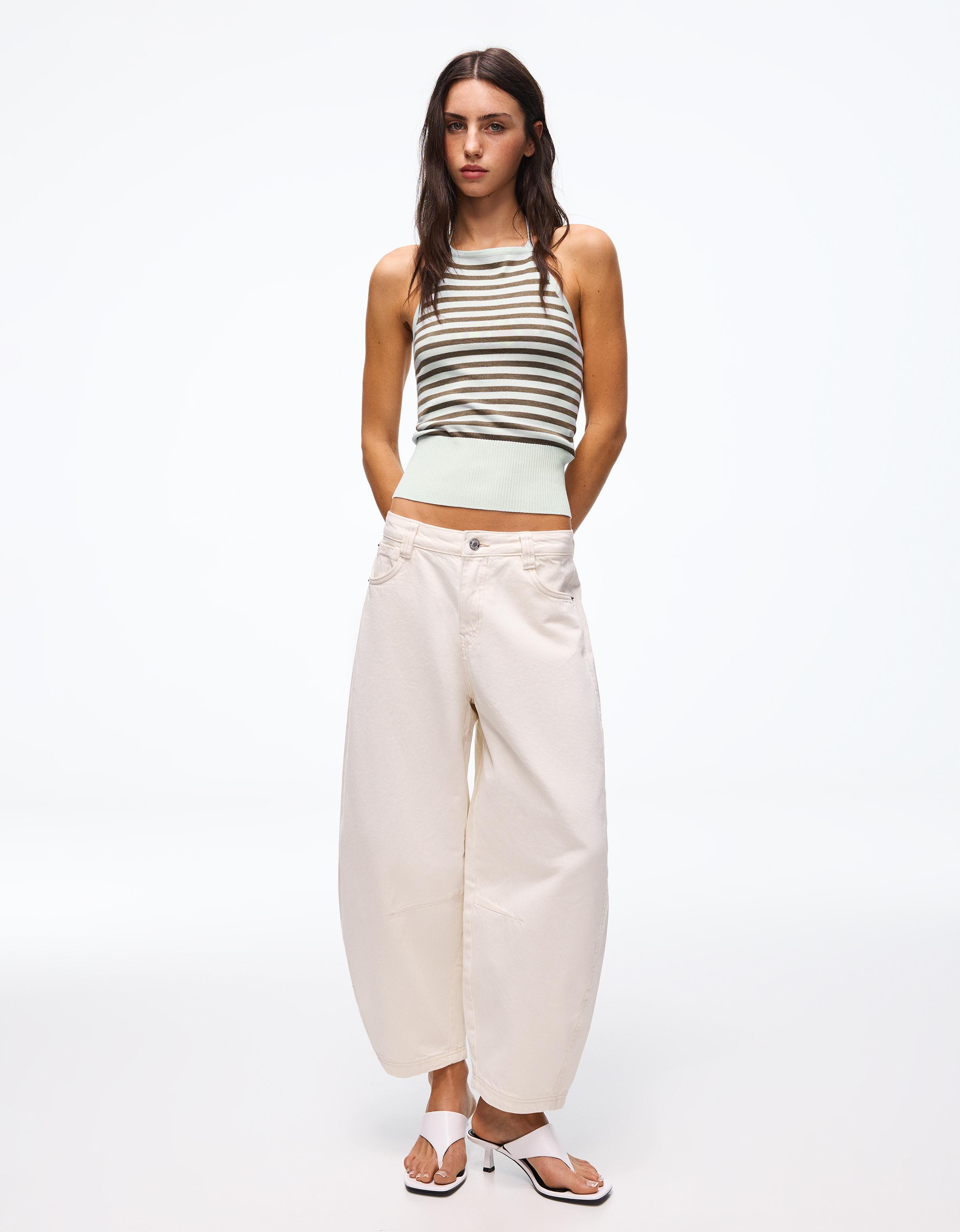 Çizgili halter top - Görsel 9