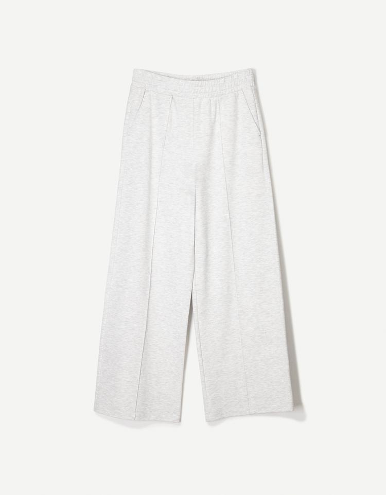 Wide leg sweatpants