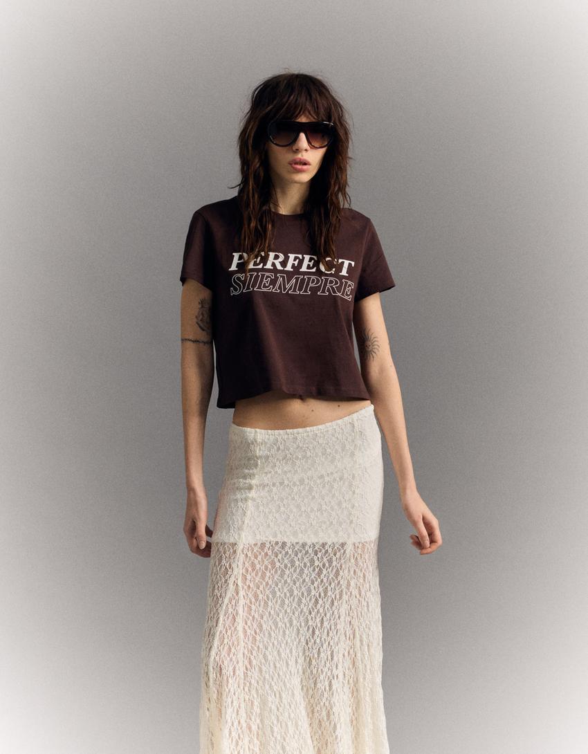 Falda midi blonda-Blanco roto-2