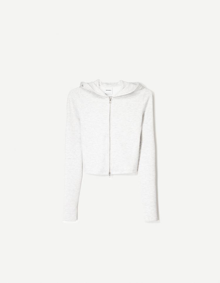 Zip-up hoodie