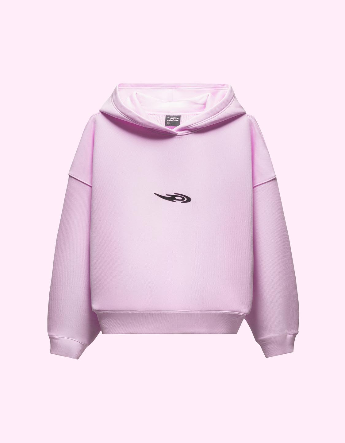 Hoodie with out of core logo