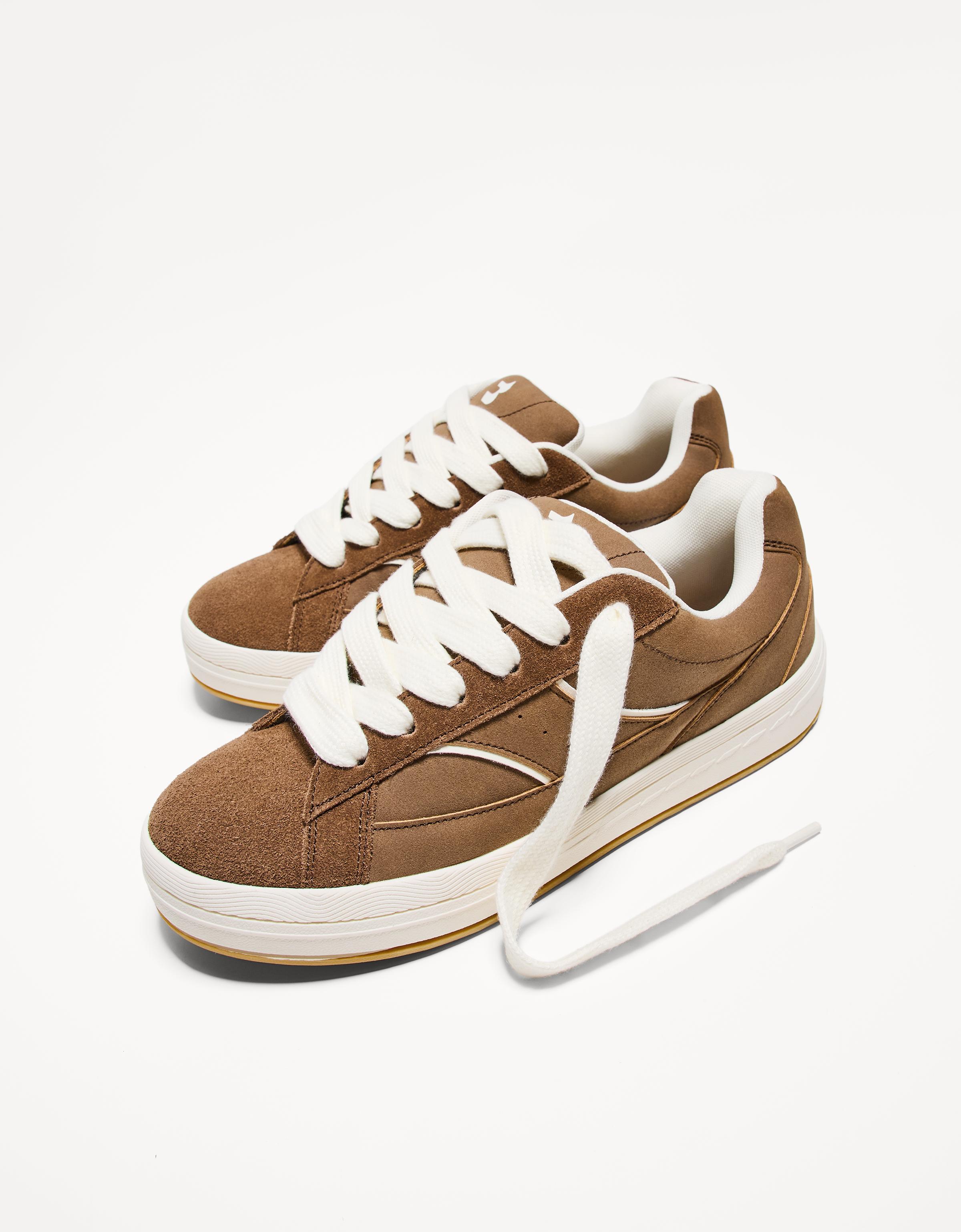 スペイン発☆Bershka♪アニマルプリントのスケータースニーカー Animal print skater sneakers - Men | Bershka