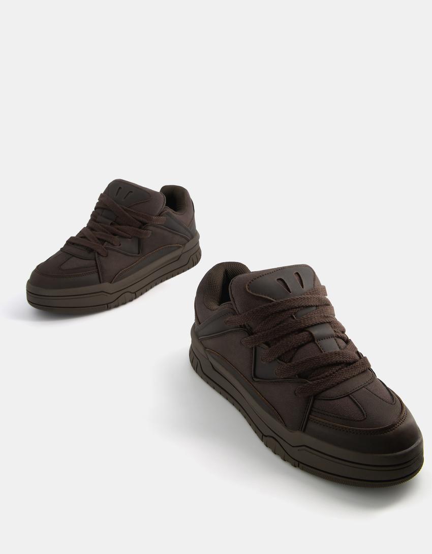 Baskets skate-Marron-3