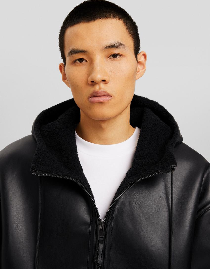 جاكيت بغطاء للرأس-أسود-2