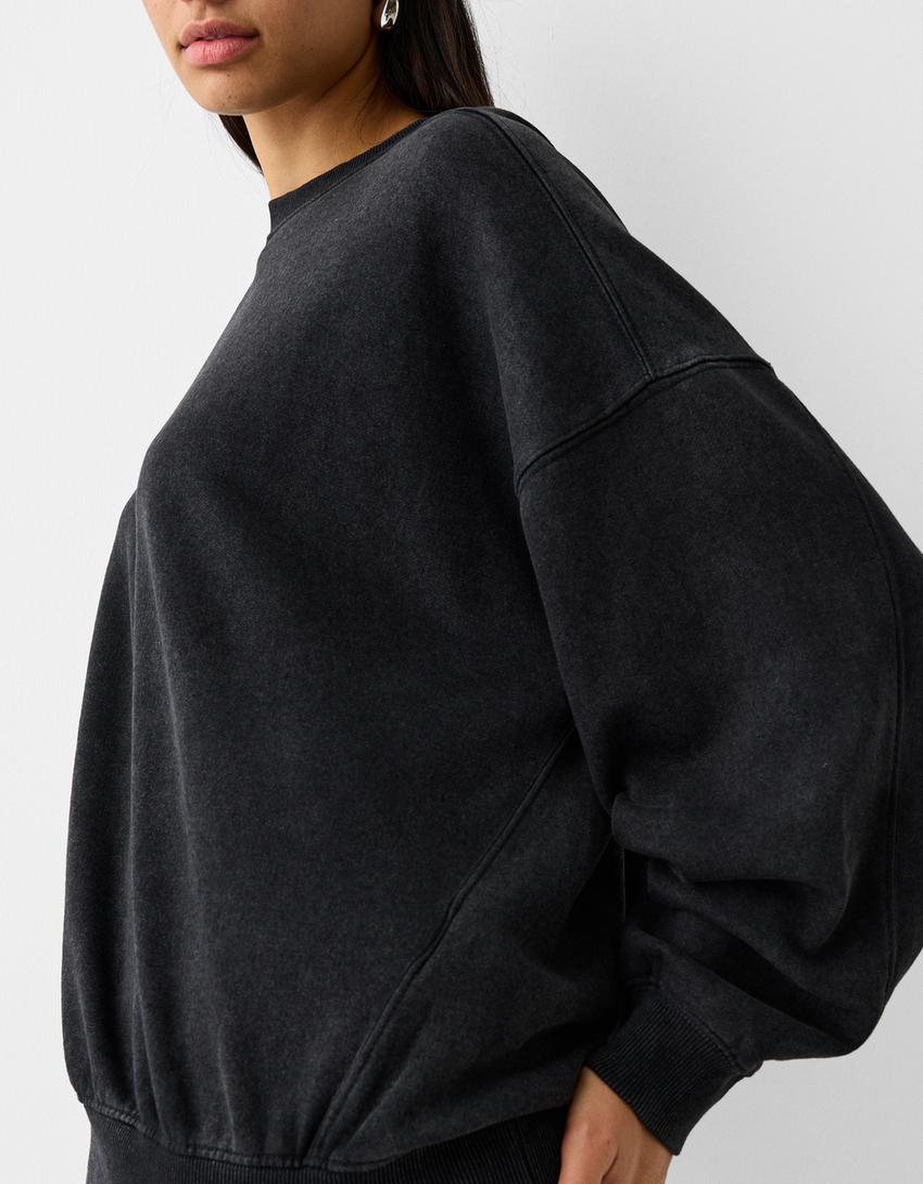 Sweat oversize-Gris-2