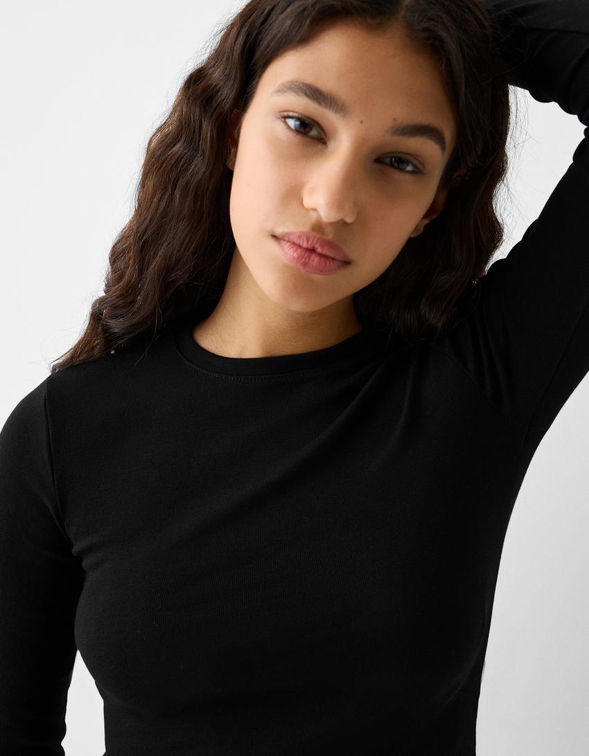 Pack de 2 t-shirts com decote redondo-Multicolor-5