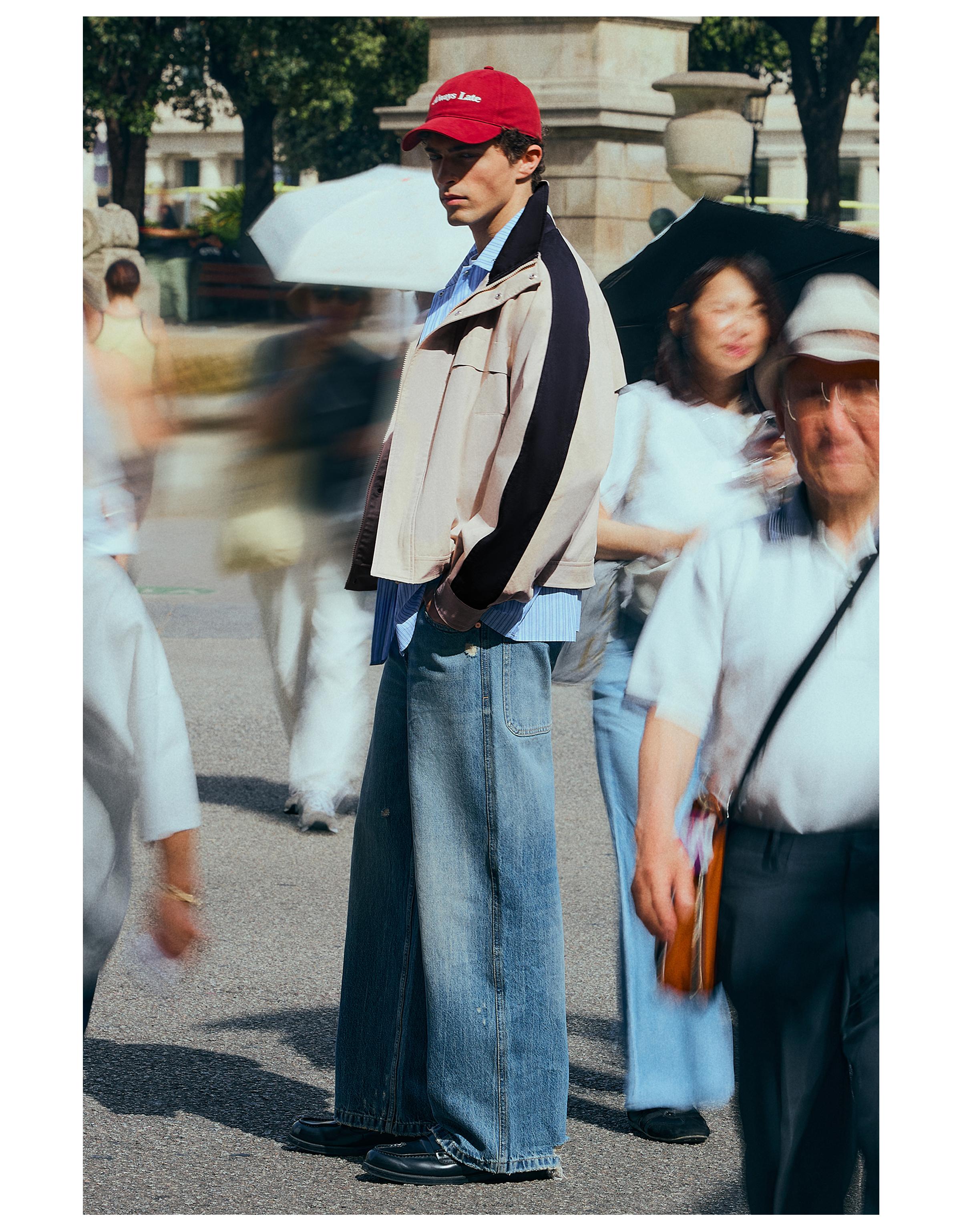 Nautical jacket — Sand