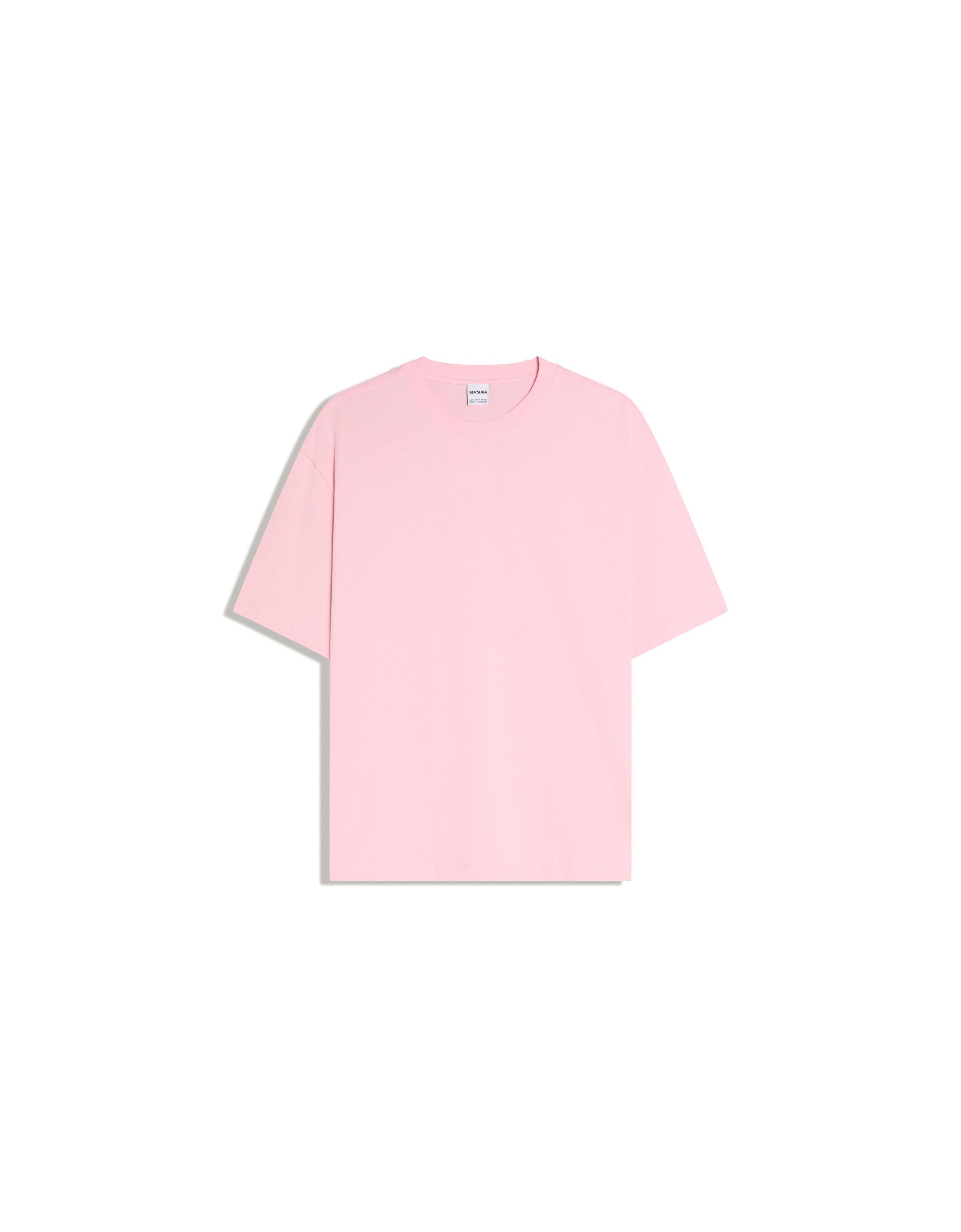 Kısa kollu boxy fit tişört - Görsel 73