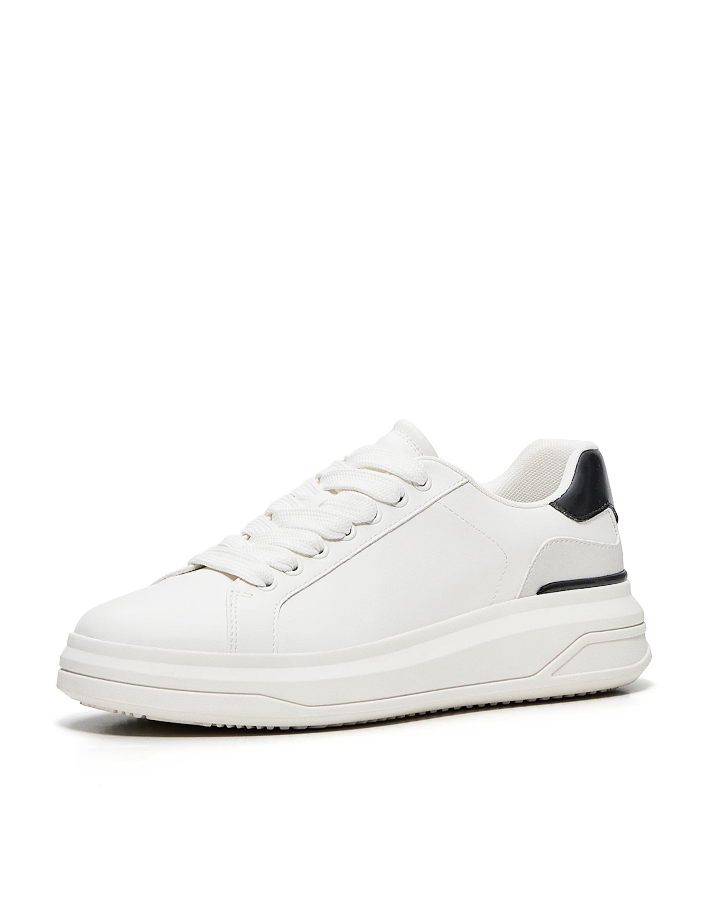 Chunky sole trainers — WHITE